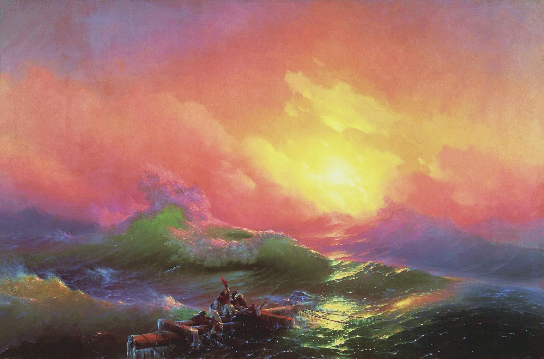 2271x1500 Ivan Aivazovsky. The Ninth Wave. 1850. Art and Faith