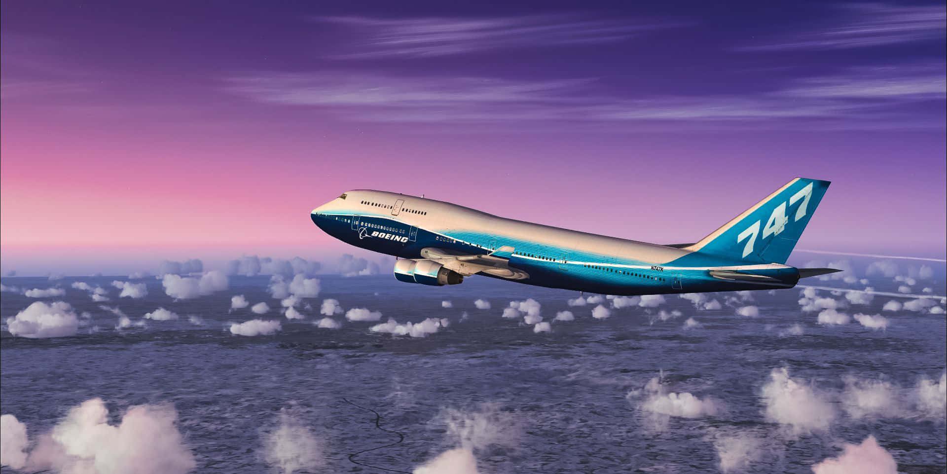 1920x961 747 Airplane Wallpaper