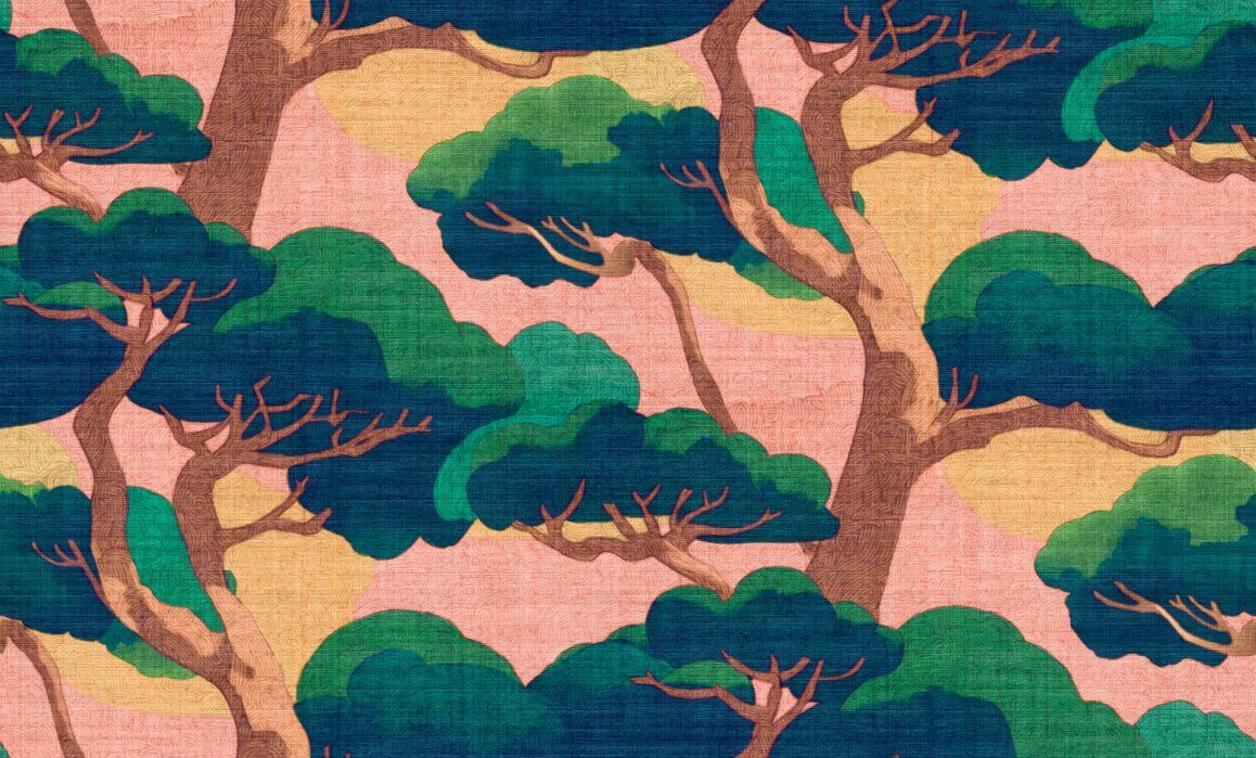 1158x699 Wallpaper Textured Trees & Textures Room The Wall Or Peel And Stick