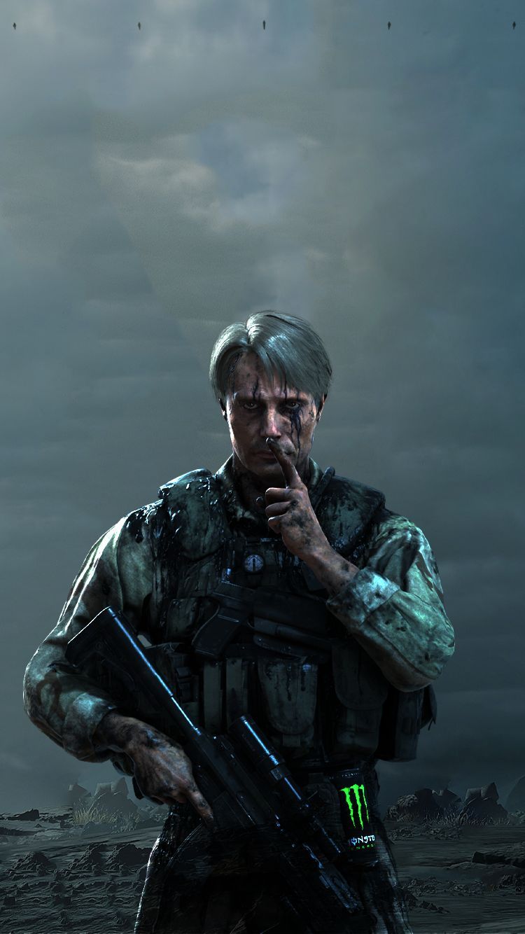 750x1334 Phone wallpaper: Death Stranding, Mads Mikkelsen, Clifford Unger, Video Game 1387908