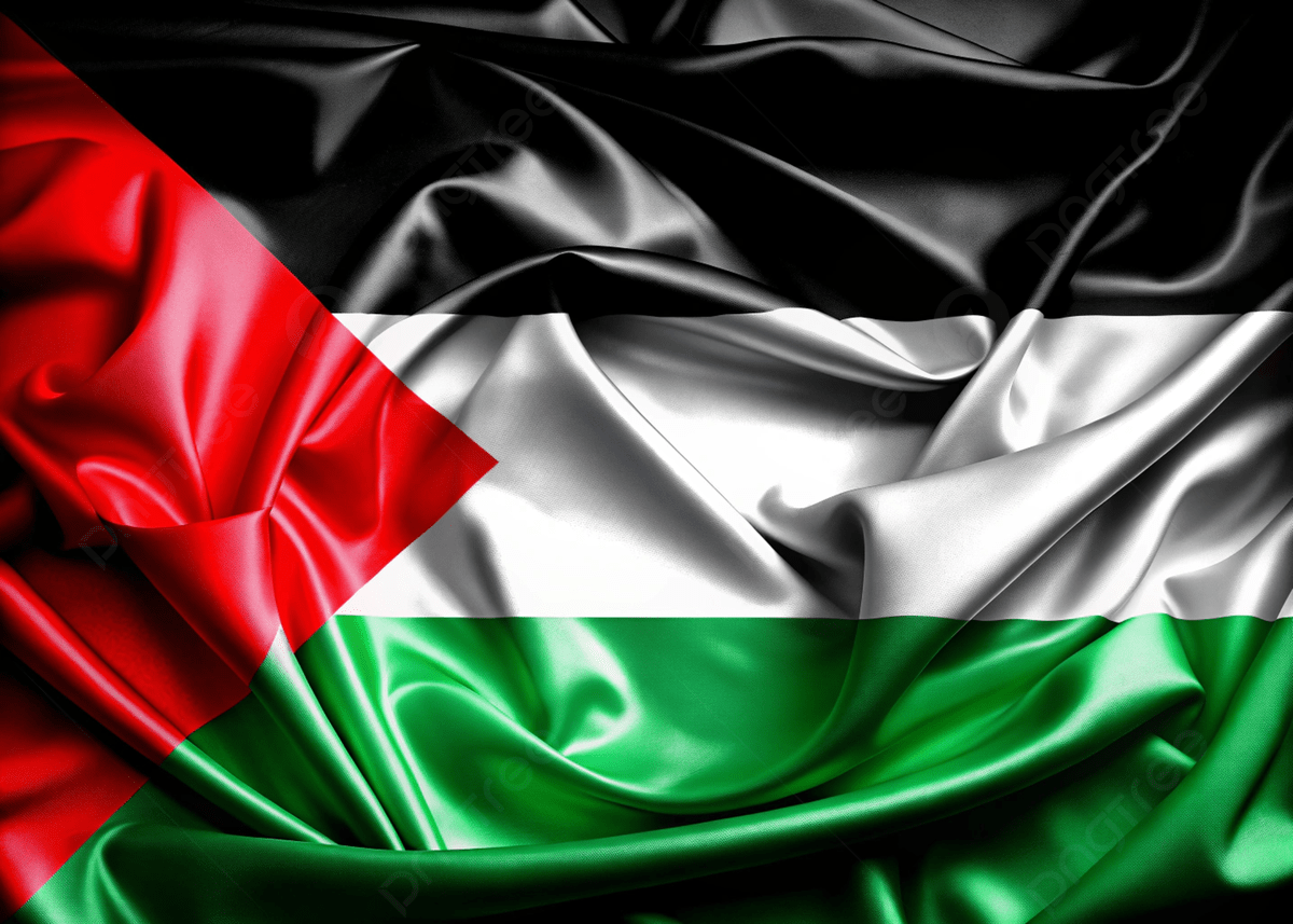 1200x857 Palestine Flag Design On Smooth Fabric Background, Palestine Flag, National Flag, Palestinian Symbol Background Image And Wallpaper for Free Download