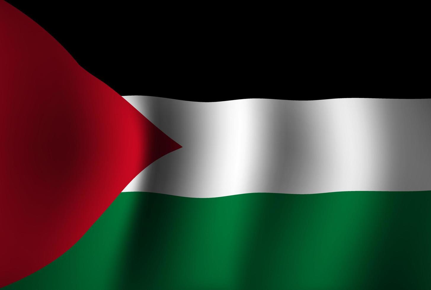 1455x980 State of Palestine Flag Background Waving 3D. National Independence Day Banner Wallpaper