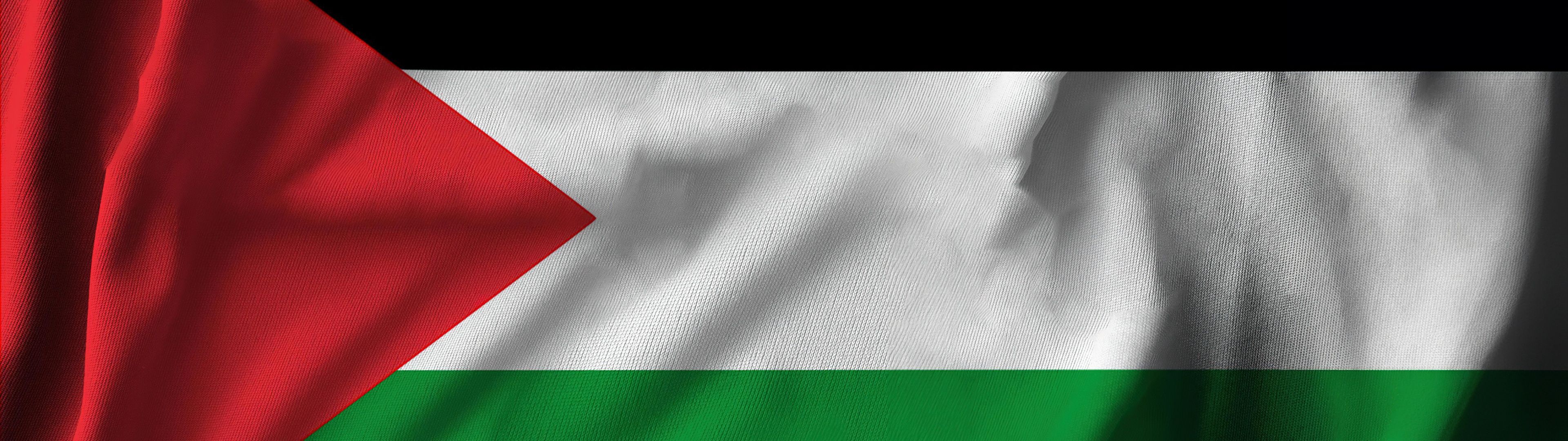 3840x1080 Flag of Palestine Wallpaper 4K, 5K