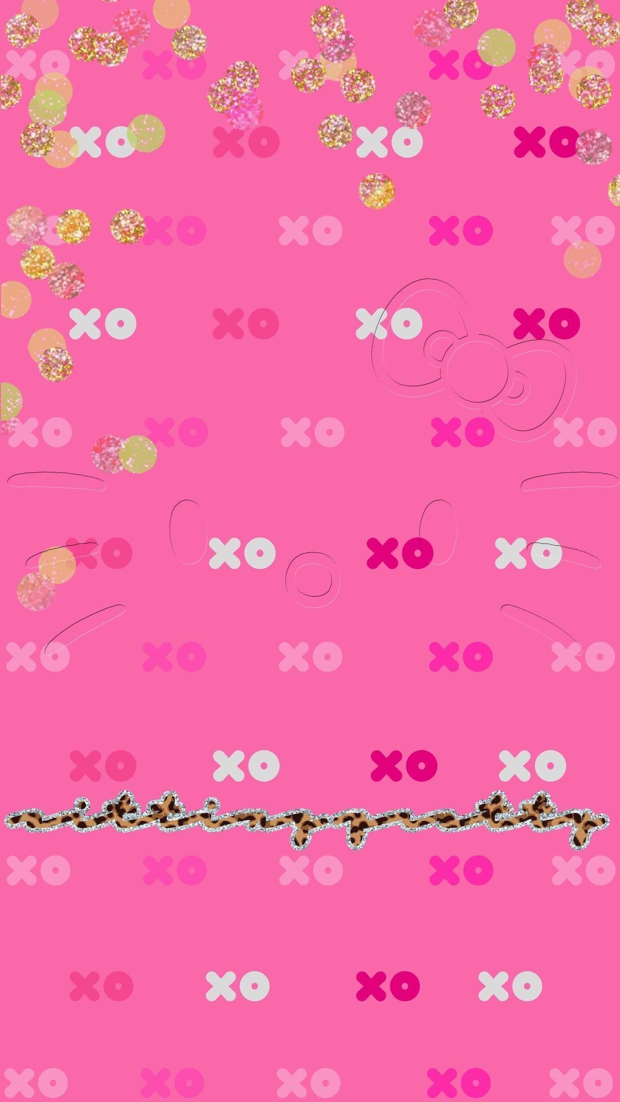 Hello Kitty Glitter Wallpapers Top Free Hello Kitty Glitter