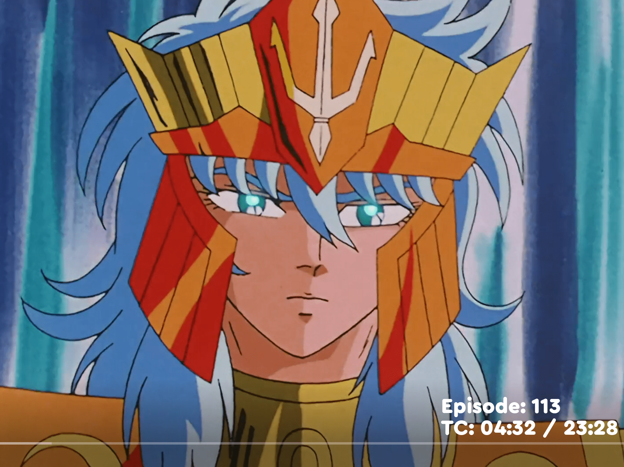 2128x1592 Saint Seiya Anime Production Cel, Douga
