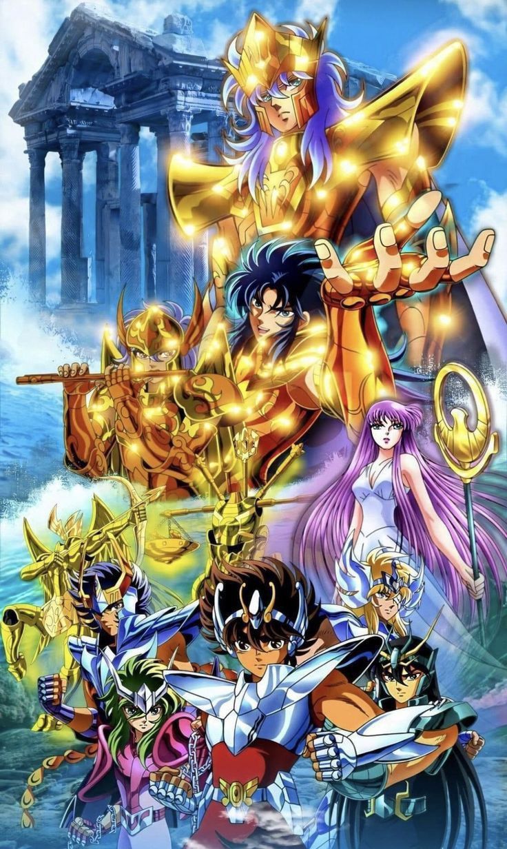 736x1232 Hen anime. Poseidon shura, 80 cartoons, Saint seiya saga