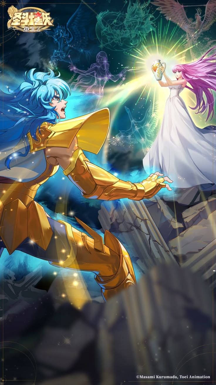 736x1308 Atena x Poseidon Seiya: Rebirth 2