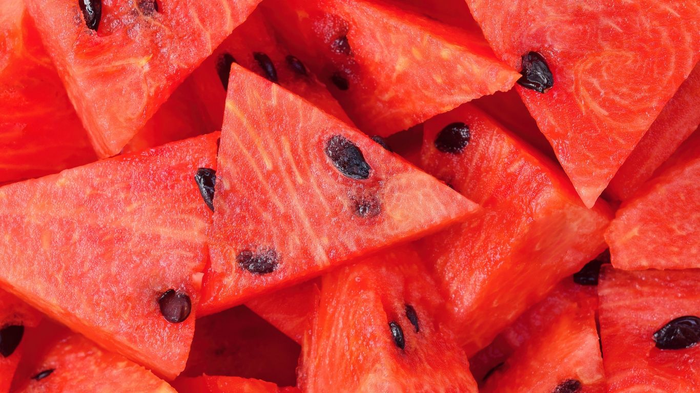 1366x768 Summer Watermelon 4K UHD Wallpaper for UltraHD Desktop and TV : Widescreen and UltraWide Display : Smartphone and Tablet Devices