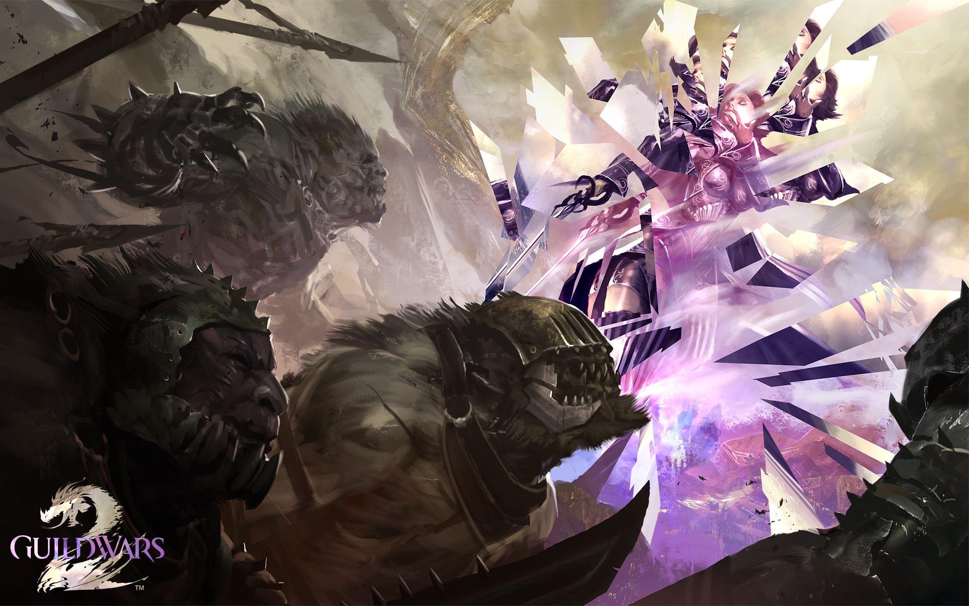 1920x1200 Guild Wars 2 Broken Mirror Wallpaper