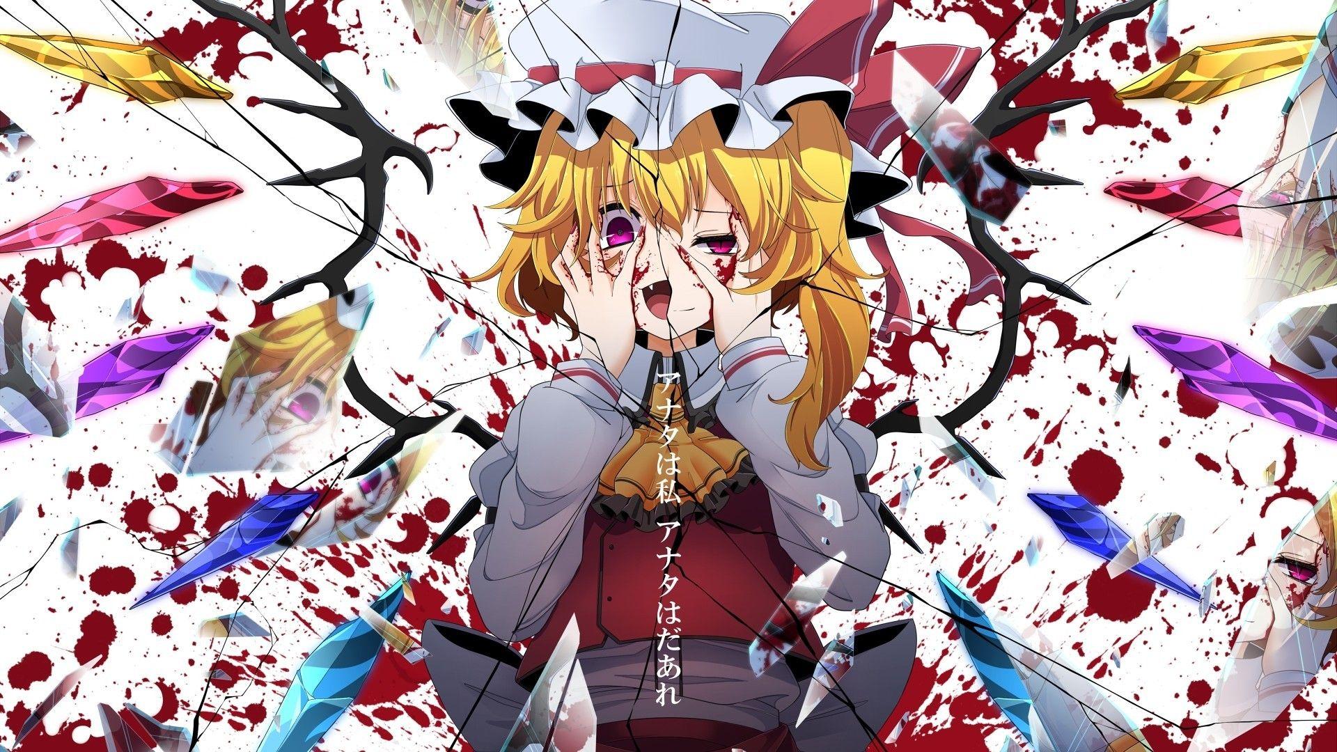 1920x1080 Download 1920x1080 Flandre Scarlet, Touhou, Broken Mirror