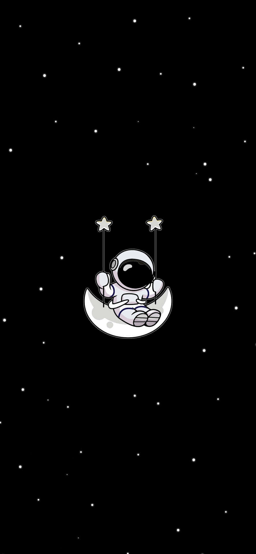 887x1920 Cute Dark Wallpaper