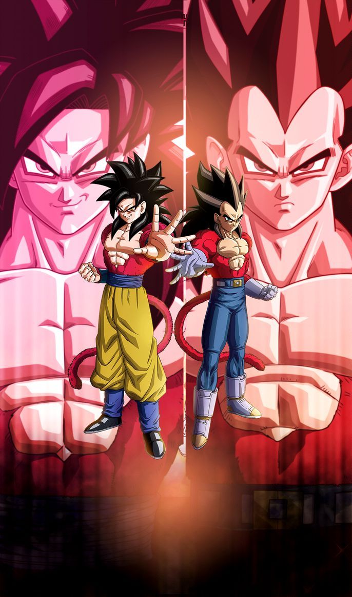 686x1165 Goku SSJ4 BG 2 [Dokkan Battle]. Ssj4 goku and vegeta