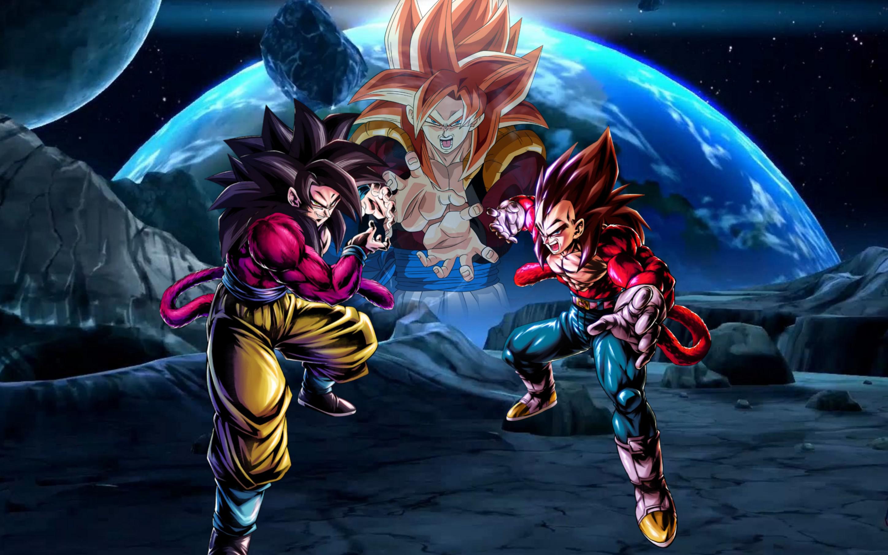 2896x1810 Made a wallpaper for the SSJ4 fans
