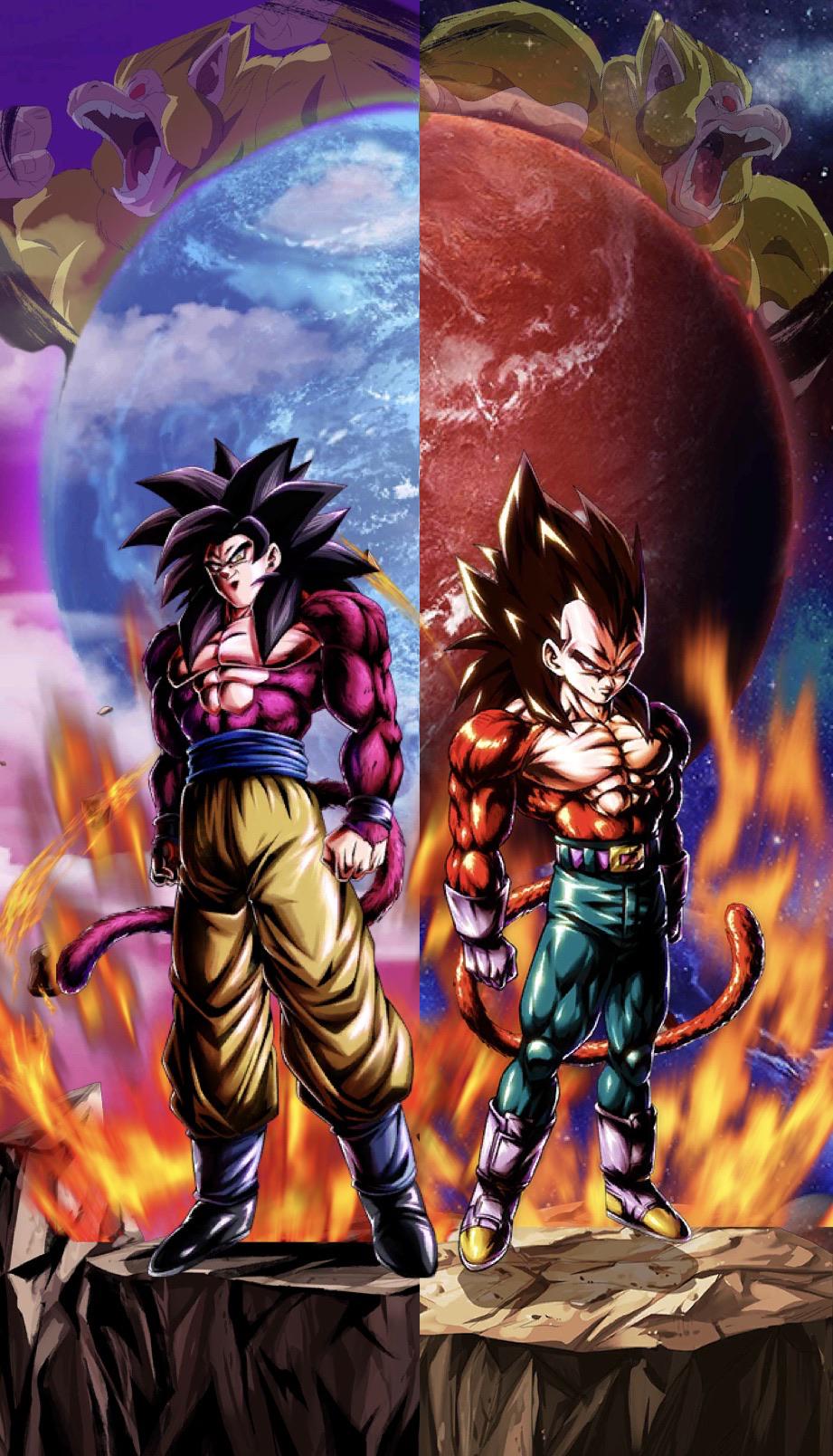 921x1608 Vegeta SSJ 4 Wallpaper