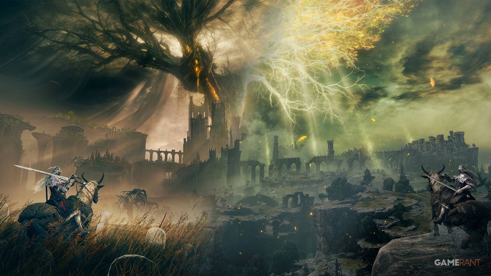 1600x900 Elden Ring: Shadow of the Erdtree's Land of Shadow, Between Compared