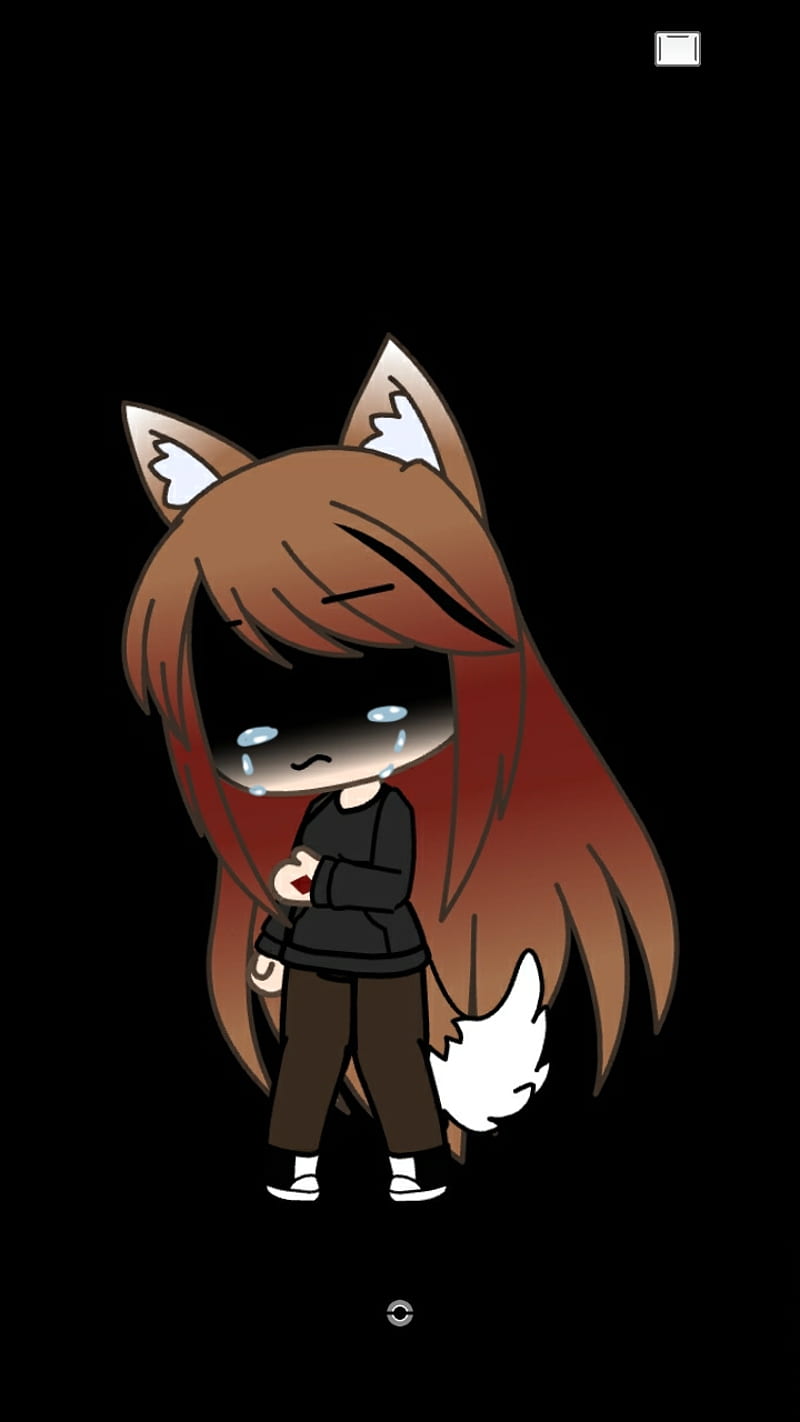 800x1422 Gacha life crying, cry, edit, HD phone wallpaper