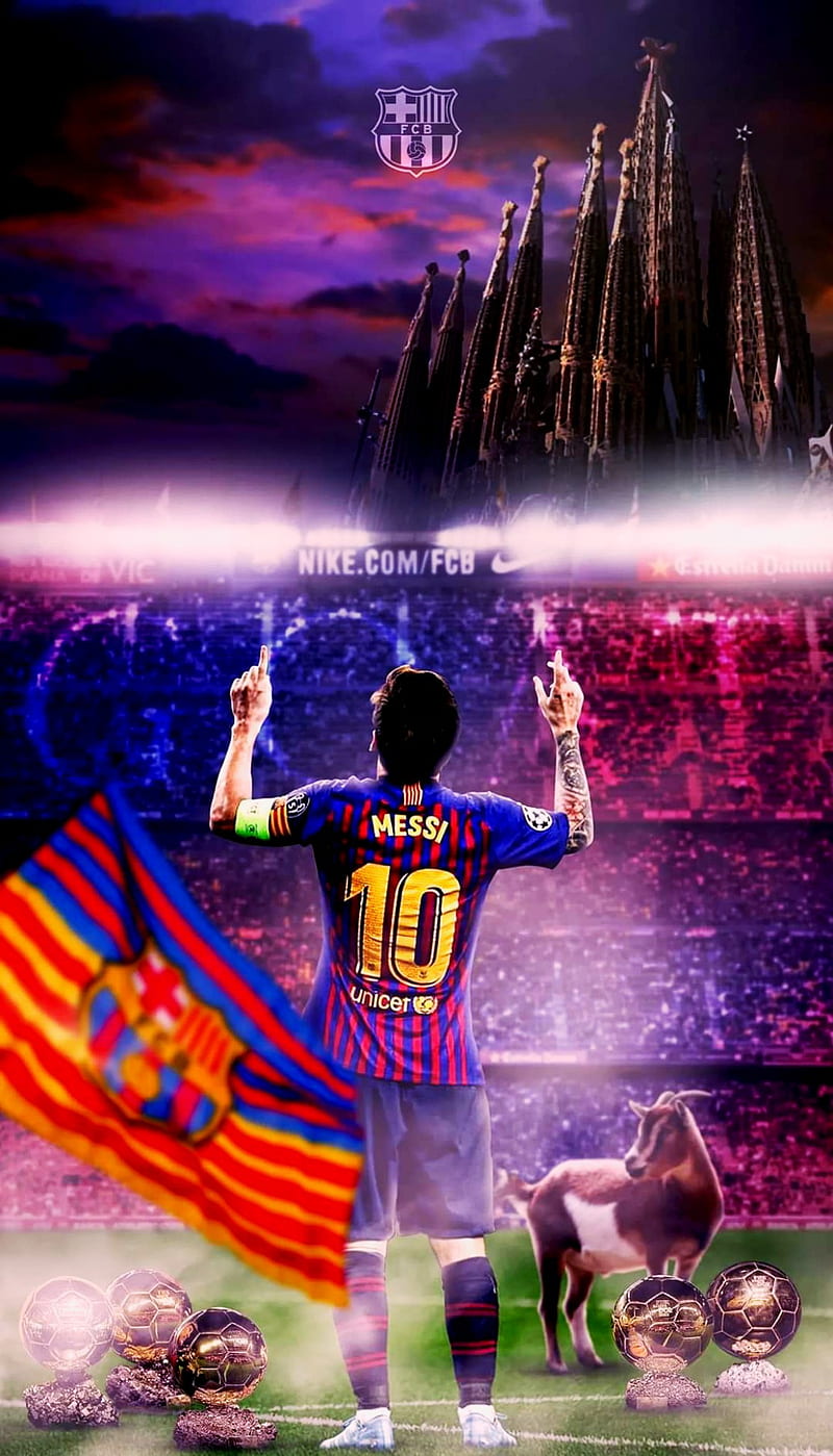 800x1399 Messi, aurora, barcelona, football, lighting, night, paris, pique, spain, world, HD phone wallpaper
