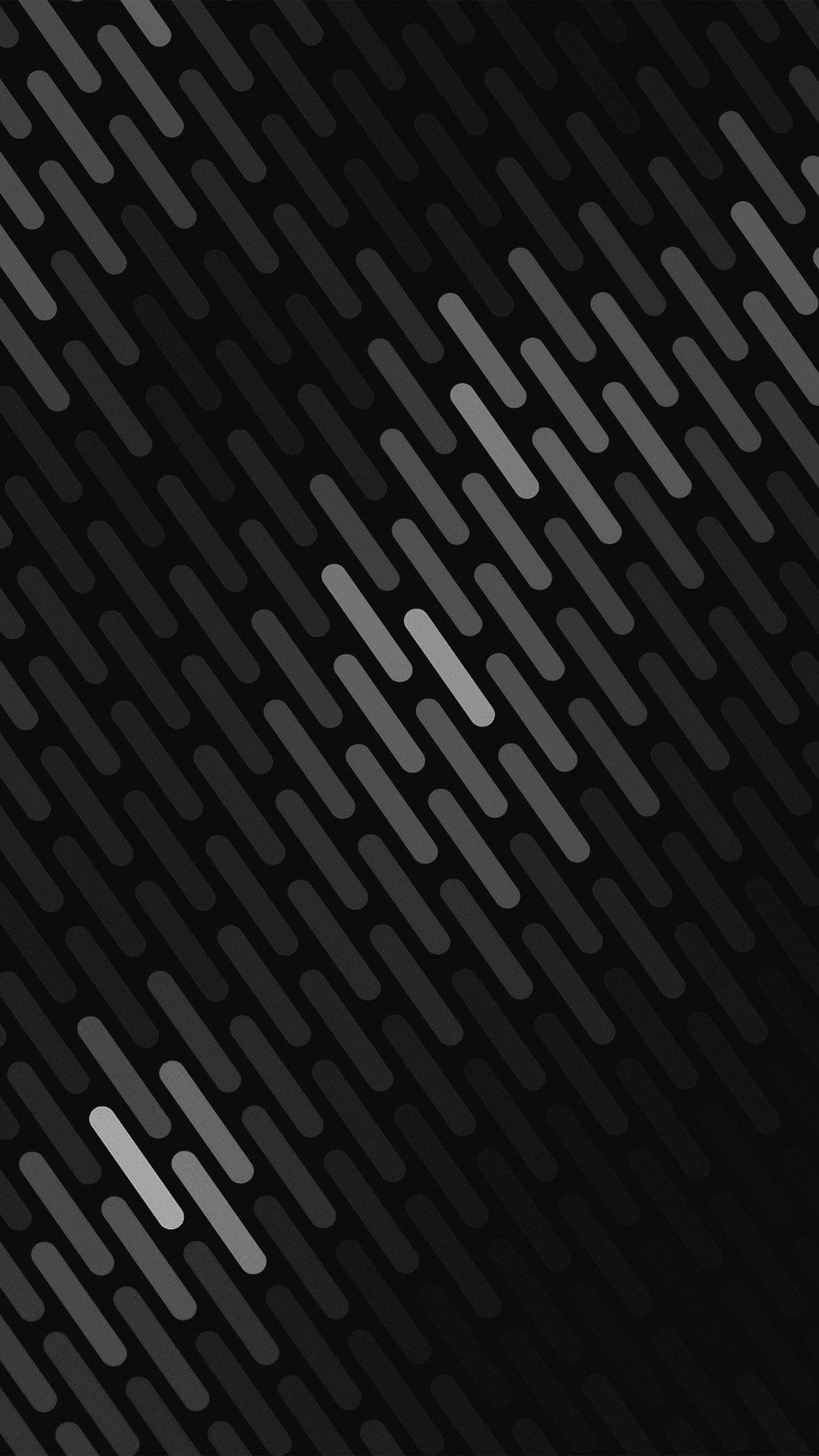 1242x2208 Abstract Dark Bw Dots Lines Pattern Android wallpaper HD