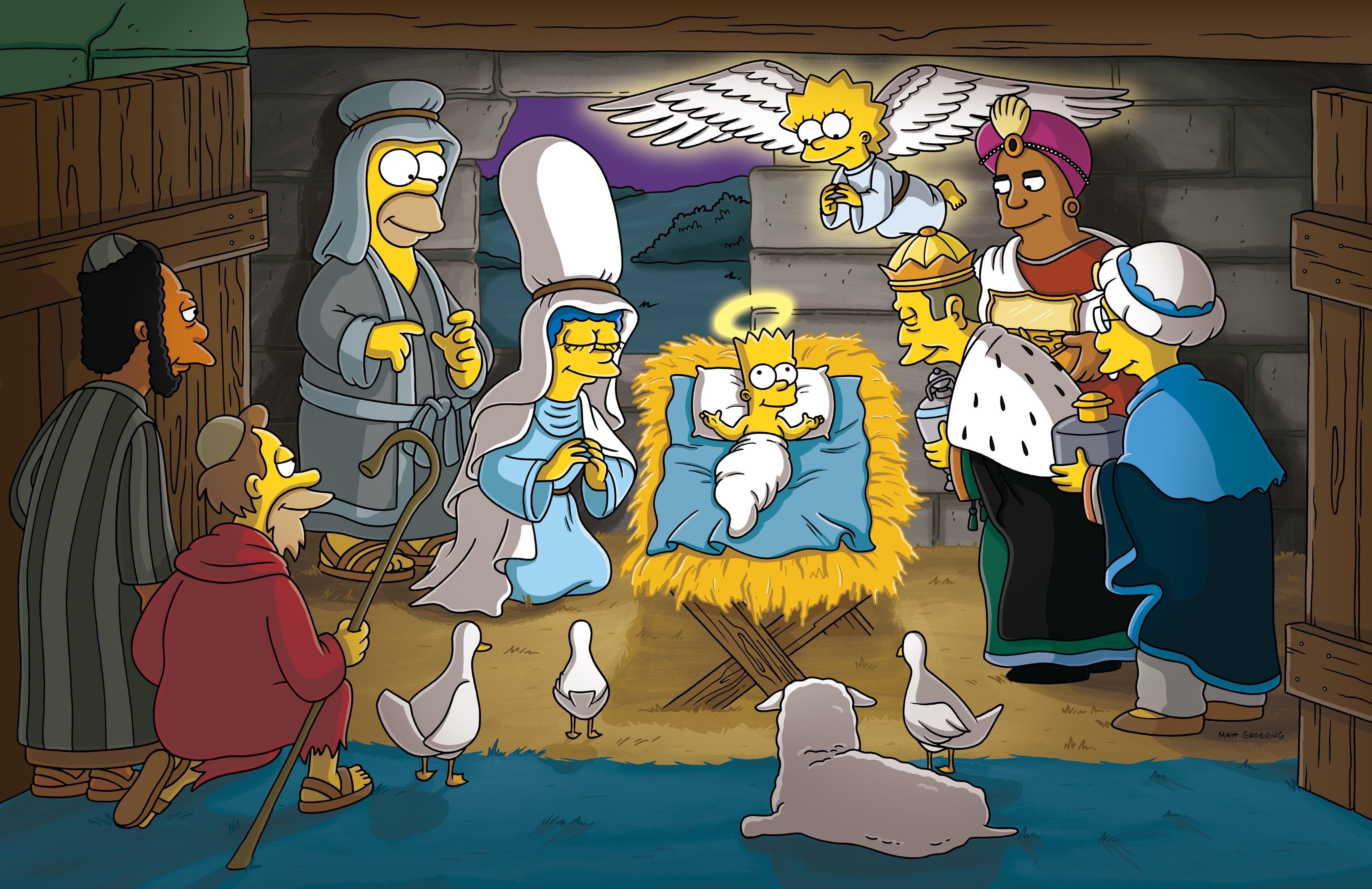4166x2700 The Simpsons 4k Ultra HD Wallpaper. Background Imagex2700