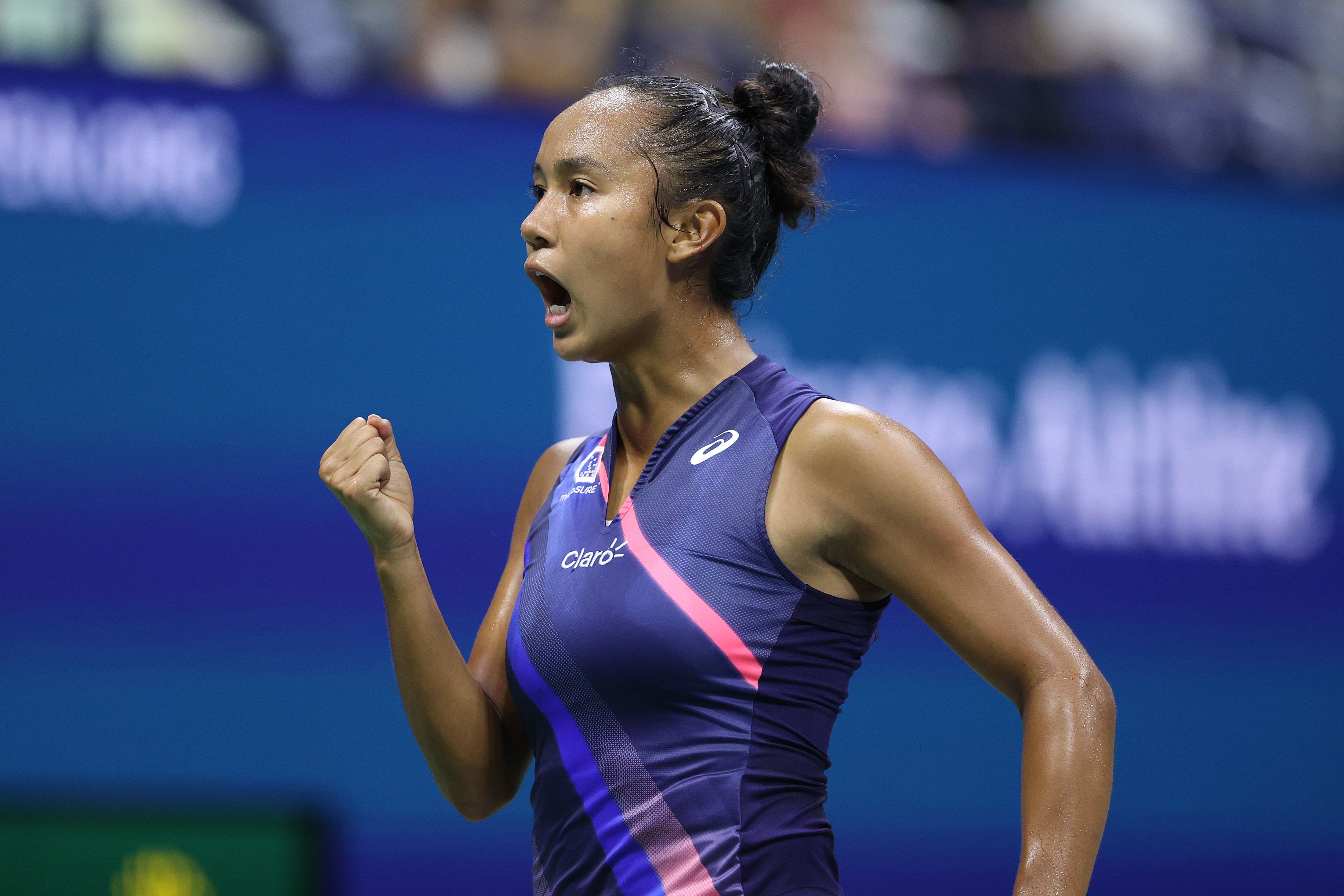 4403x2935 19 Year Old Leylah Fernandez Stuns No. 2 Aryna Sabalenka To Reach US Open Final