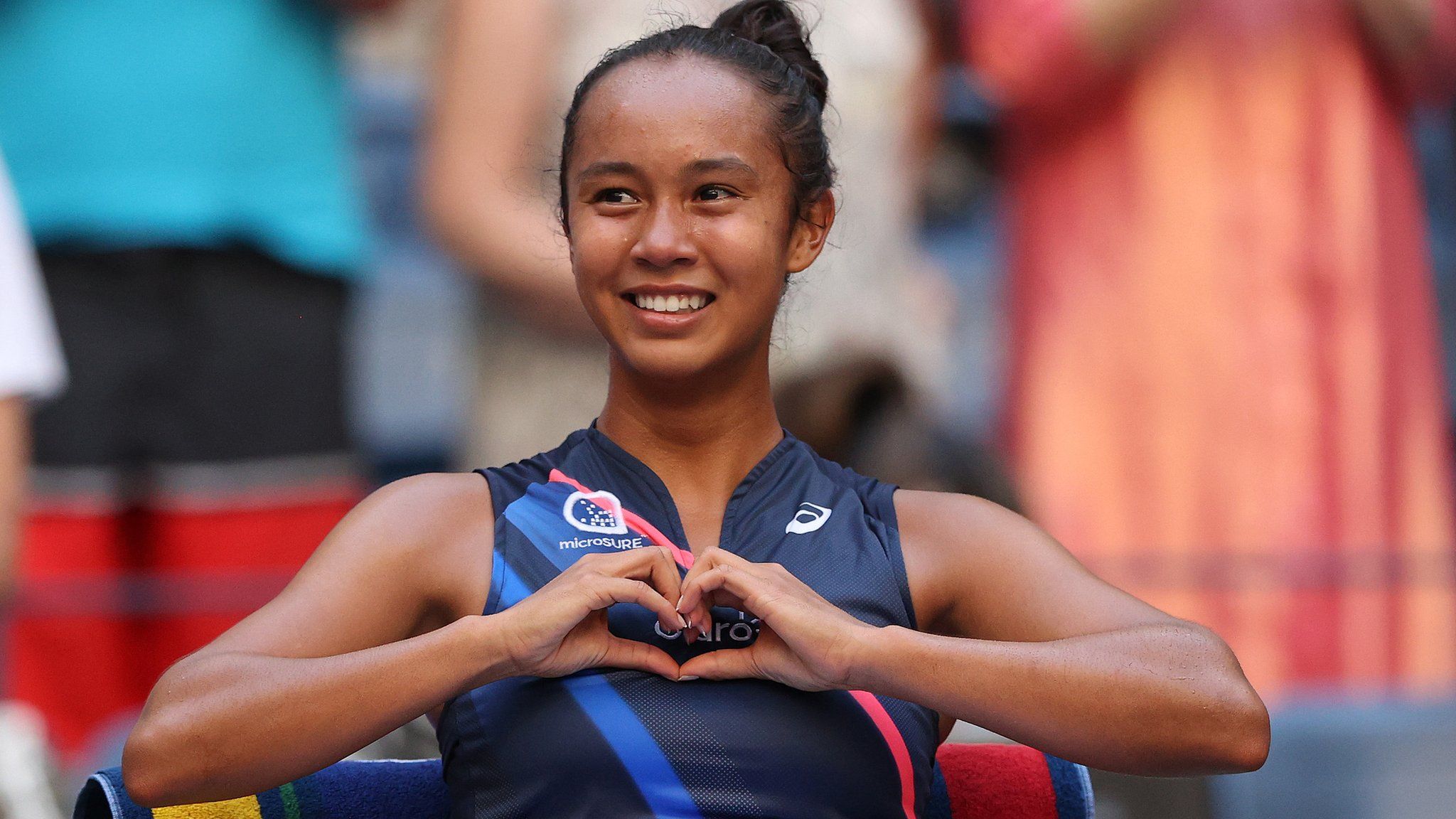 2048x1152 US Open: Teenager Leylah Fernandez Beats Elina Svitolina To Reach Semi Finals
