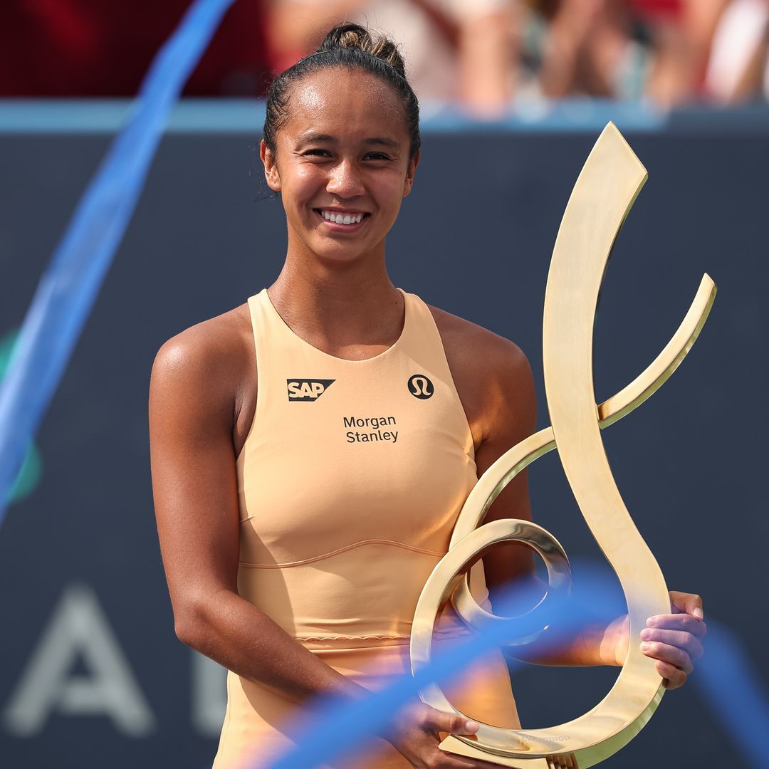1080x1080 Leylah Fernandez. Tennis Star of Equatorian Roots