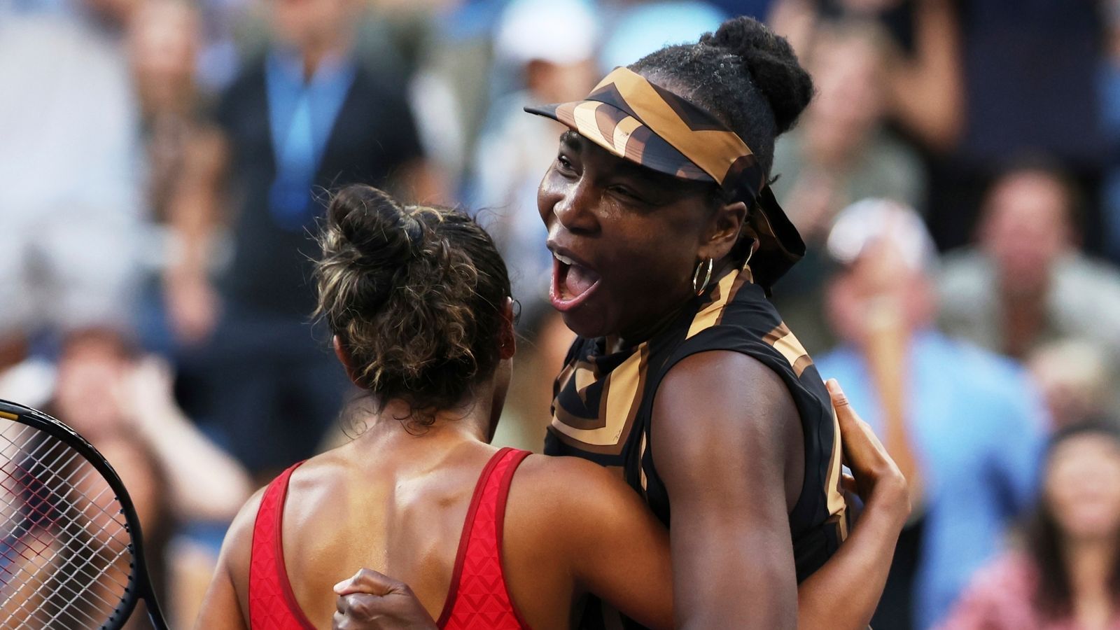 1600x900 US Open: Venus Williams Calls On Sister Serena Williams After Reaching Women's Doubles Quarter Finals With Leylah Fernandez
