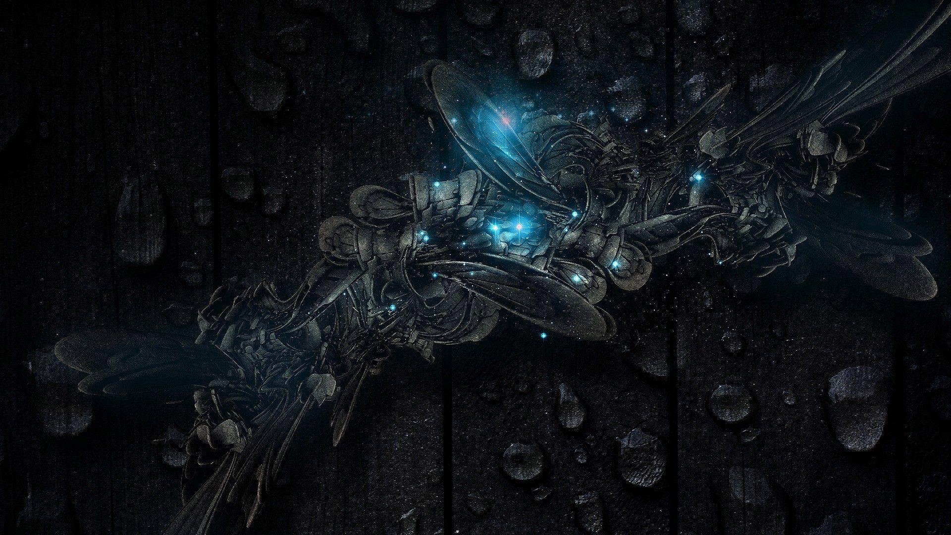 1920x1080 Zendha: Abstract Art Wallpaper Dark