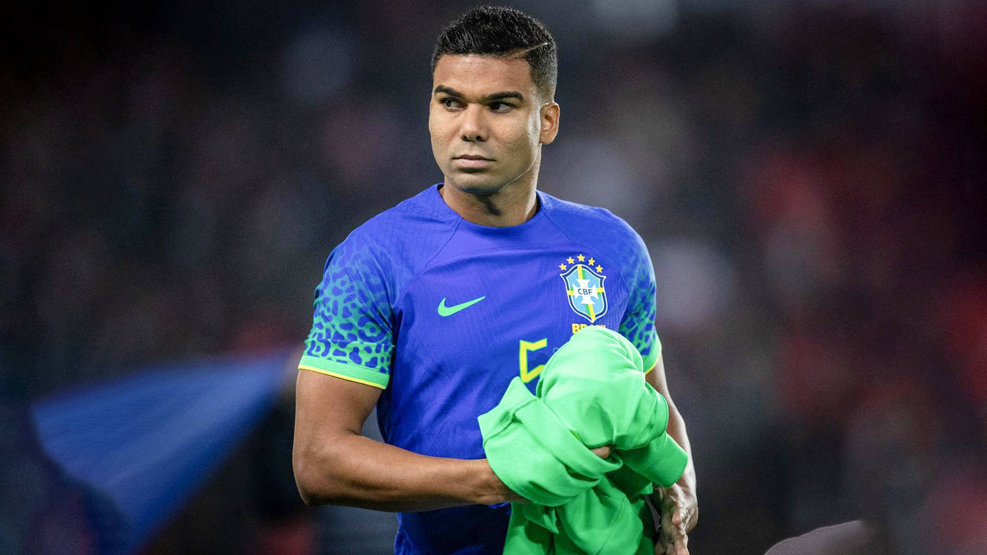 1920x1080 Download Carlos Casimiro Blue Brazil Shirt Wallpaper