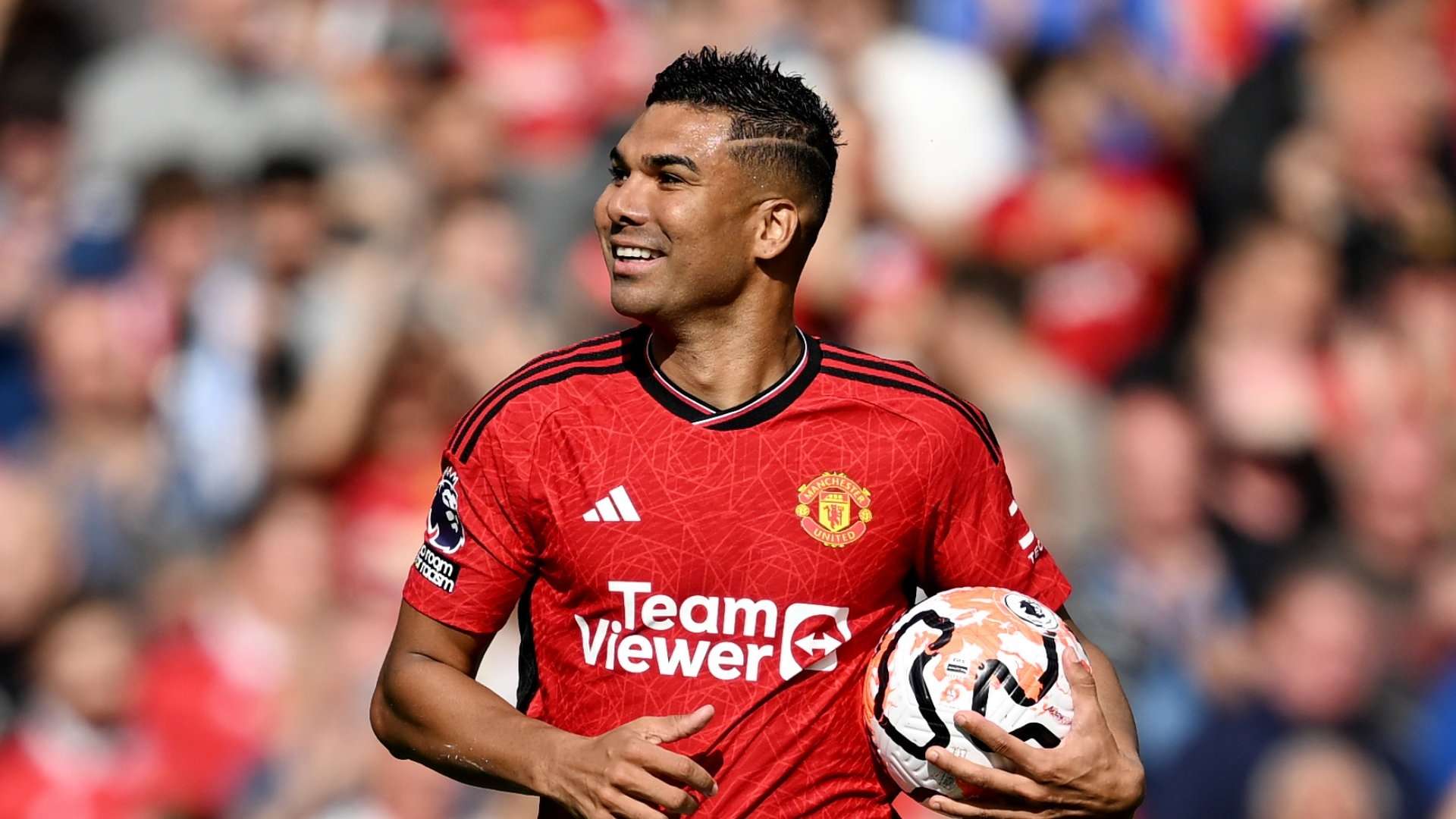 1920x1080 Casemiro is back! Man Utd midfielder makes timely return to training pitch ahead of massive Champions League showdown with Bayern Munich