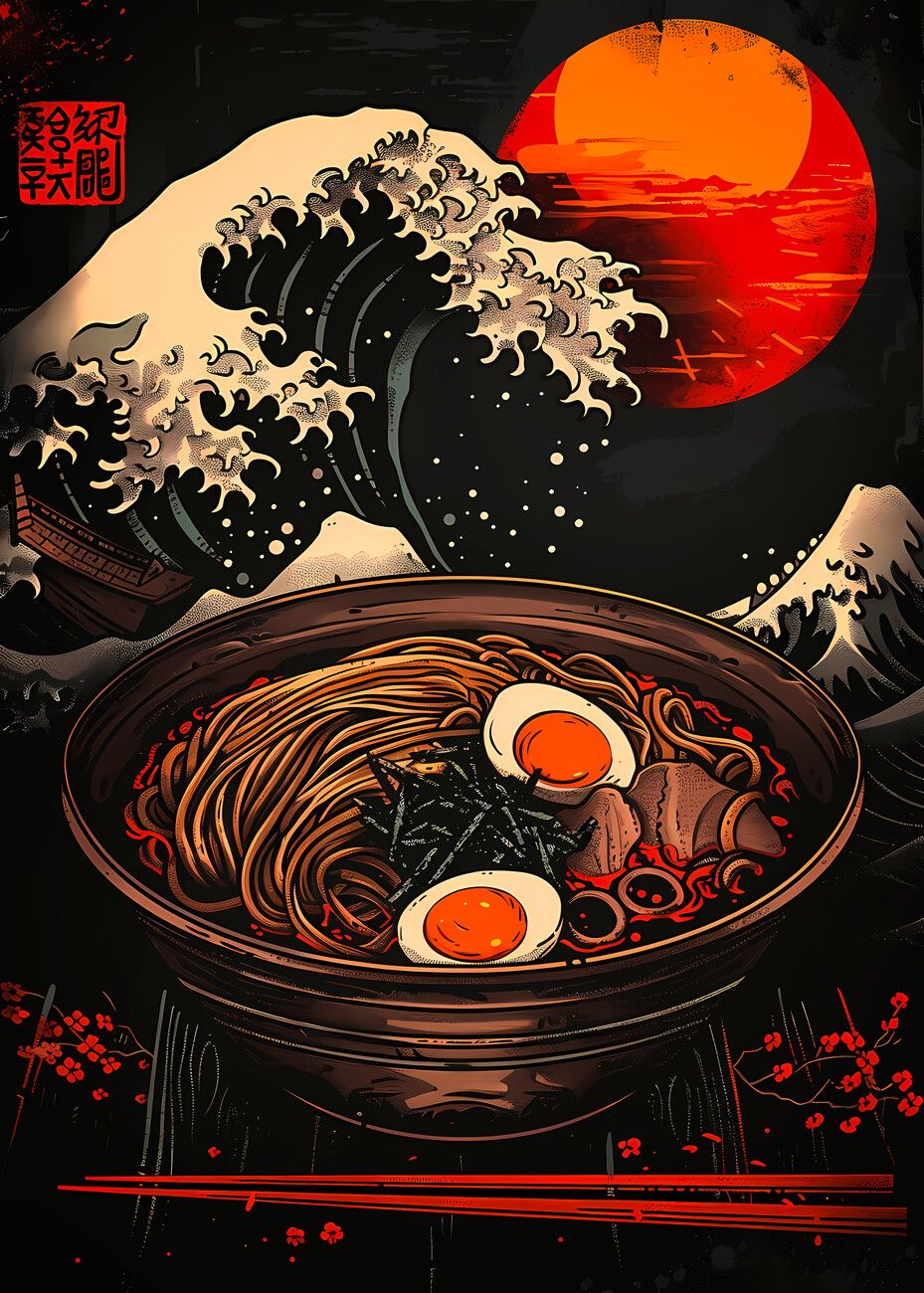 929x1300 Poster Ramen