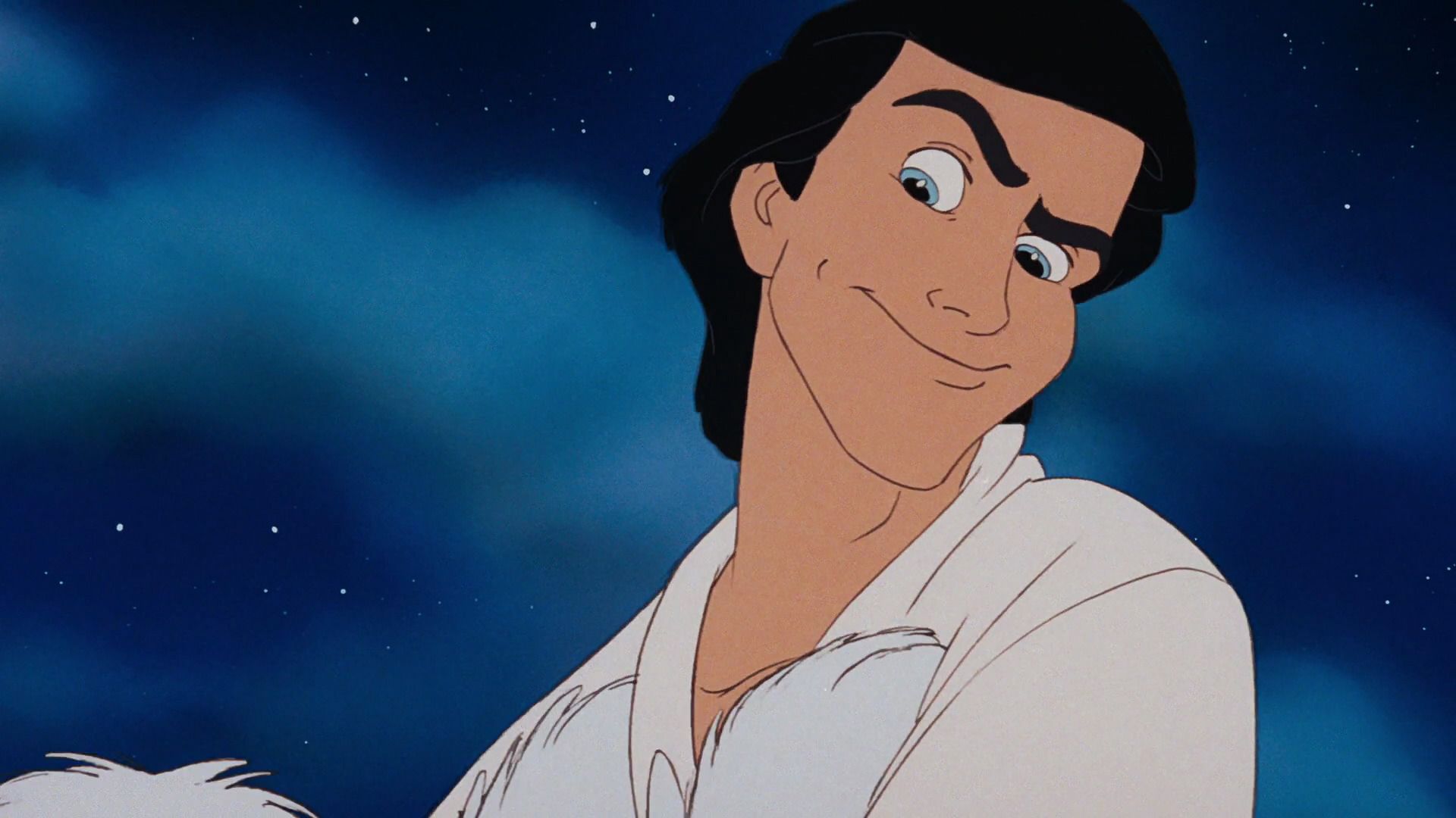 1920x1080 Desktop wallpaper: Movie, The Little Mermaid (1989), Black Hair, Blue Eyes, Prince Eric, The Little Mermaid 4K free download for PC. 1510167