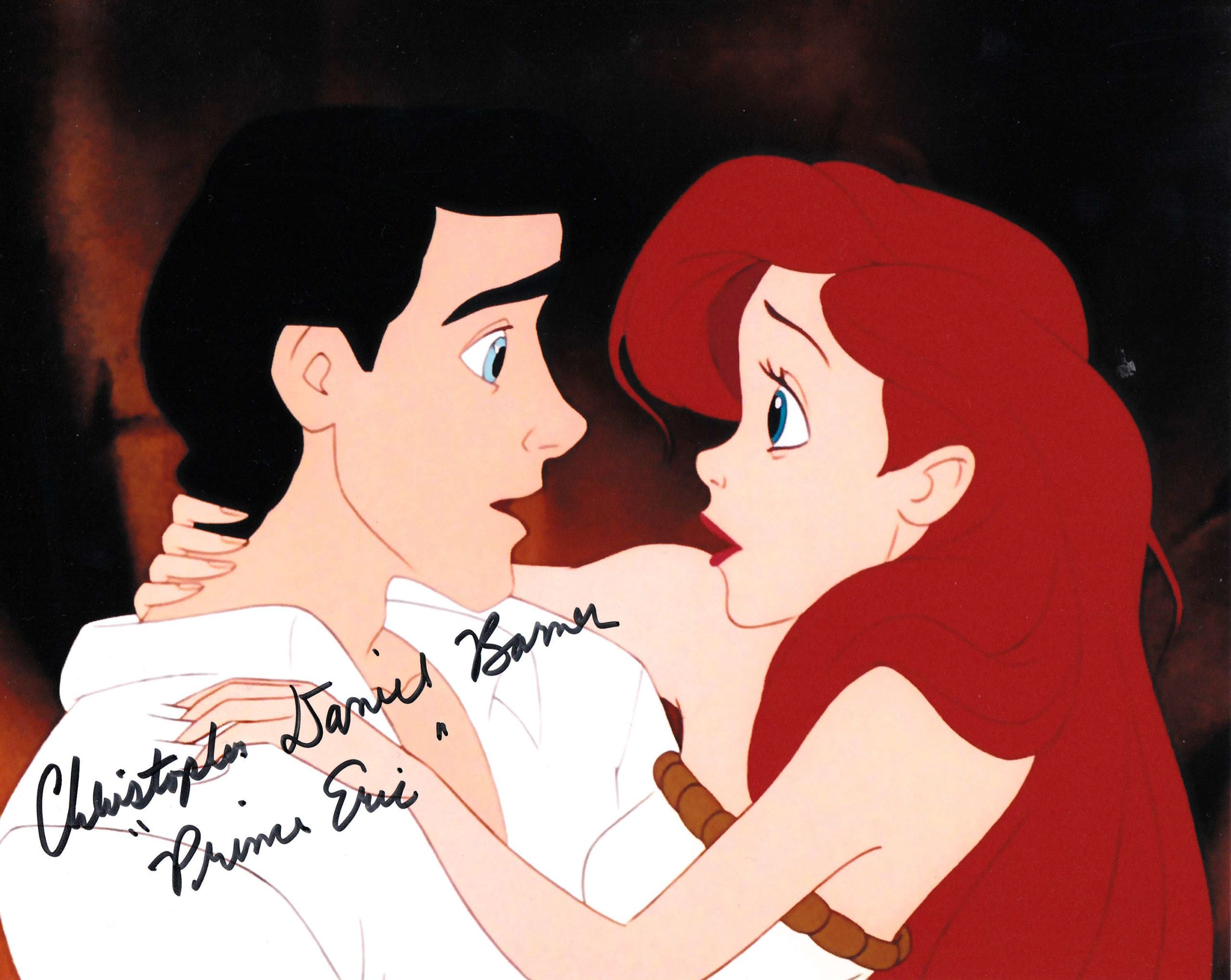2560x2037 Christopher Daniel Barnes signed Little Mermaid (Prince Eric) 8x10 photo Expo Store