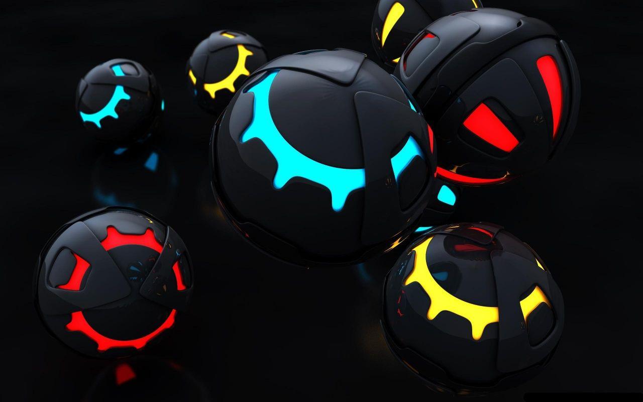 1280x800 3D HD Abstract Wallpaper