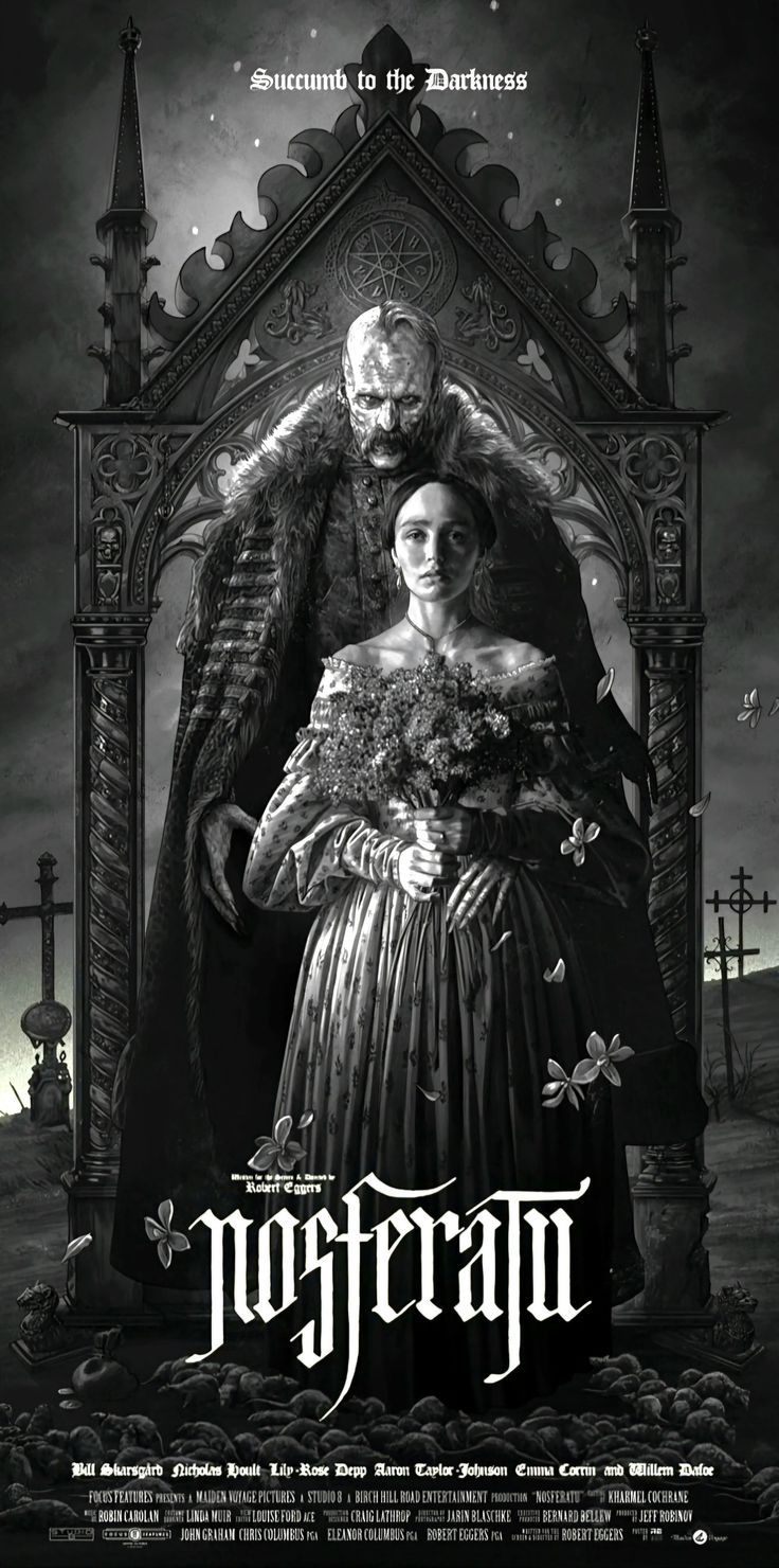 736x1480 NOSFERATU (2024) poster design