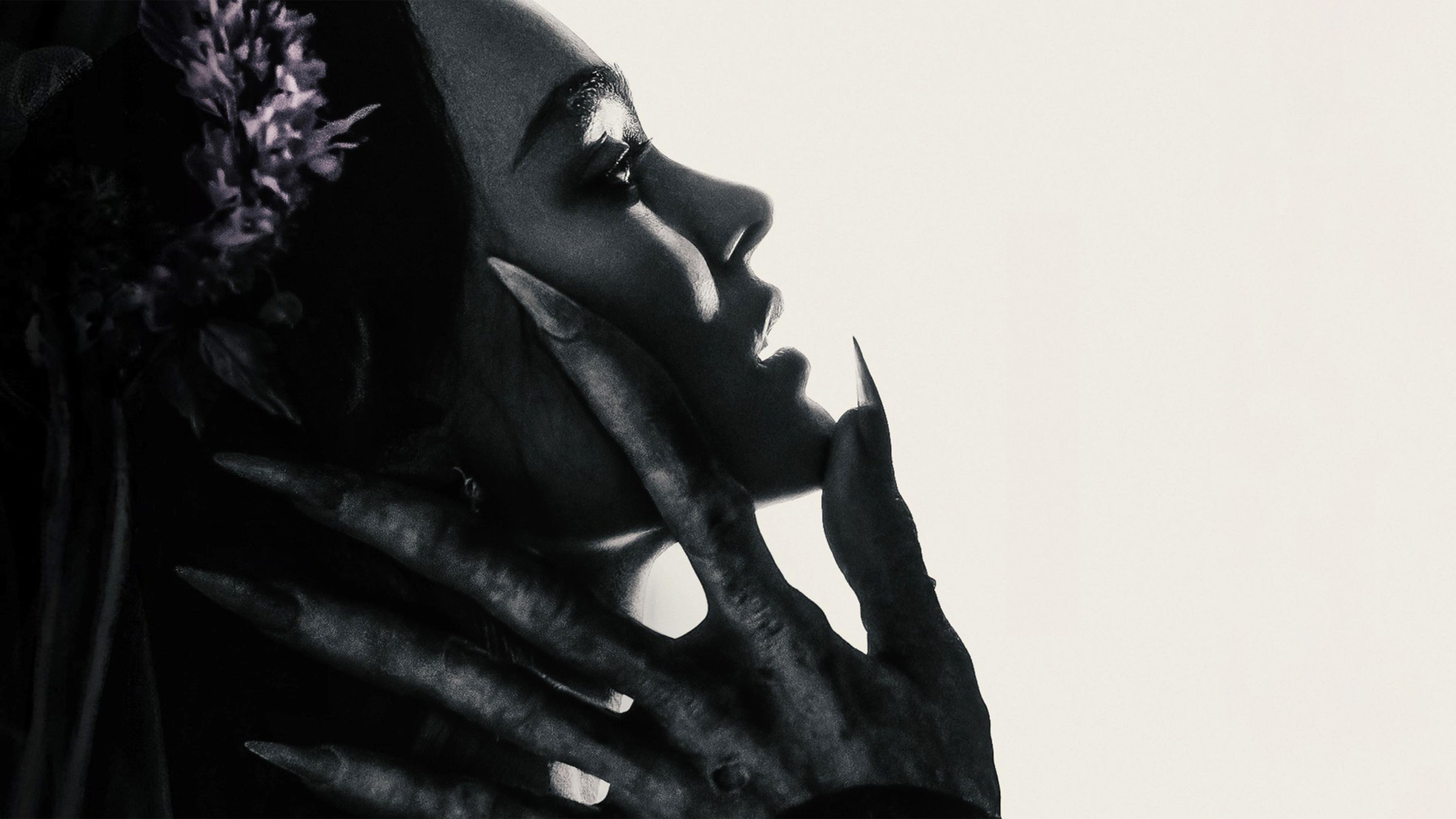 3840x2160 Nosferatu Wallpaper 4K, Monochrome, Lily Rose Depp