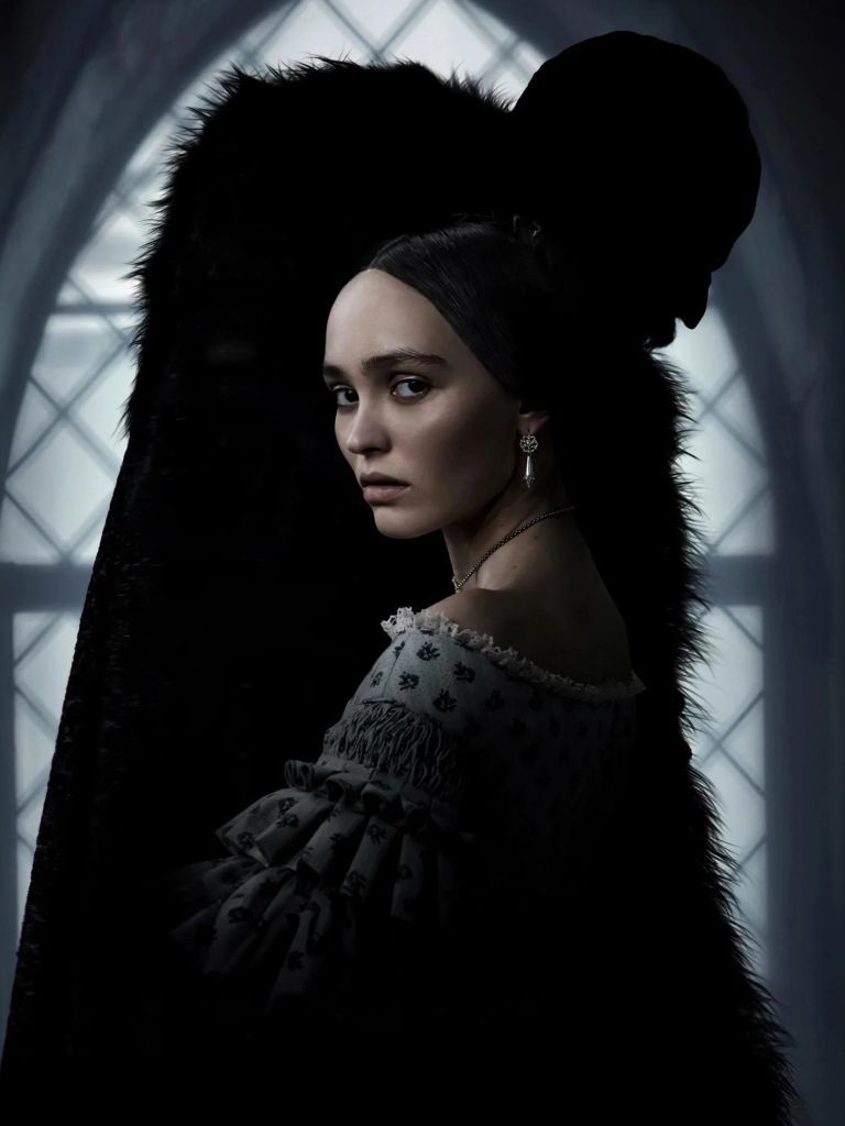 768x1024 Nosferatu Wallpaper 4K, Lily Rose Depp, Horror Movies, 5K