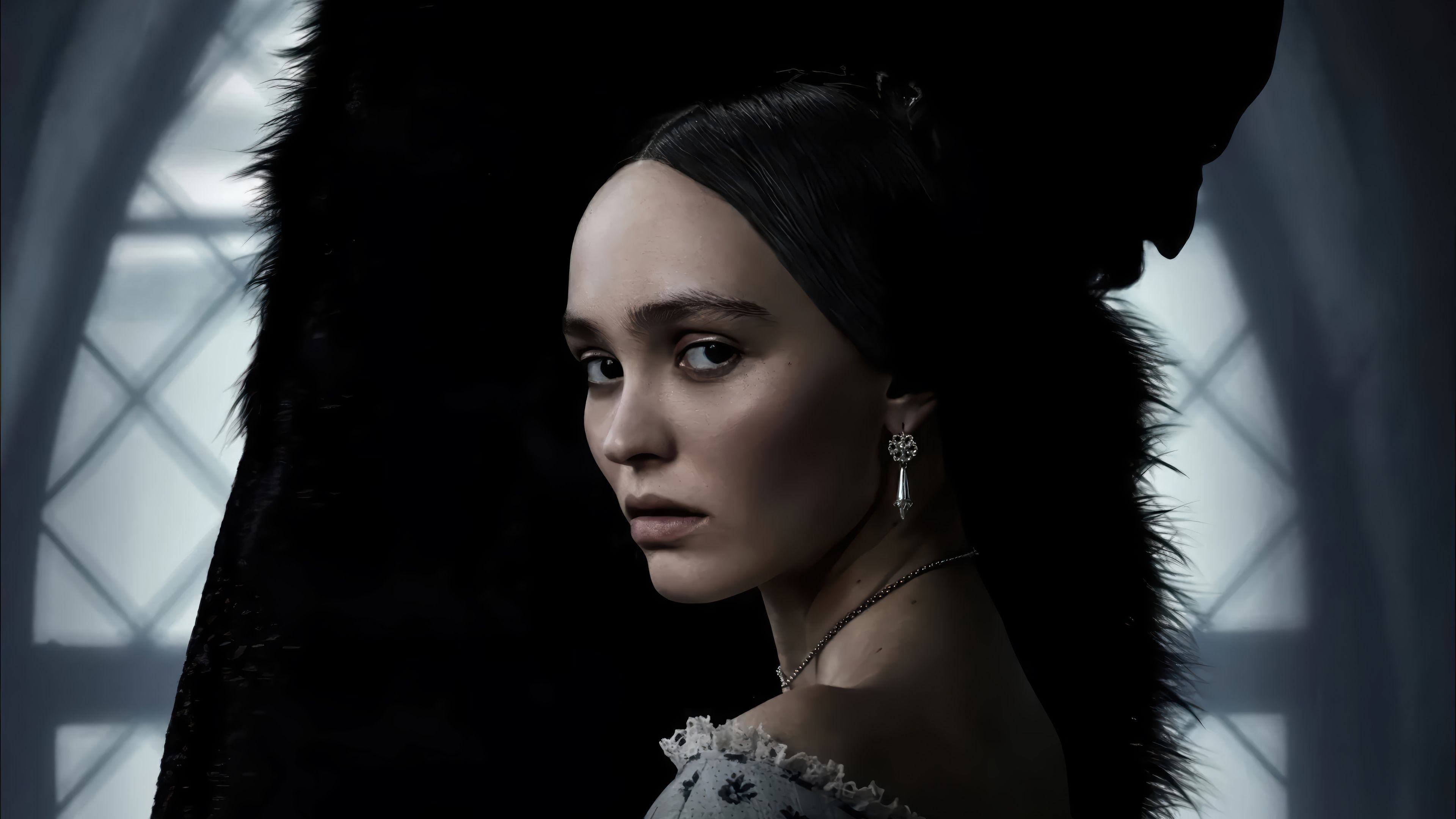3840x2160 Nosferatu Count Orlok Lily Rose Depp Wallpaper 4K HD PC B