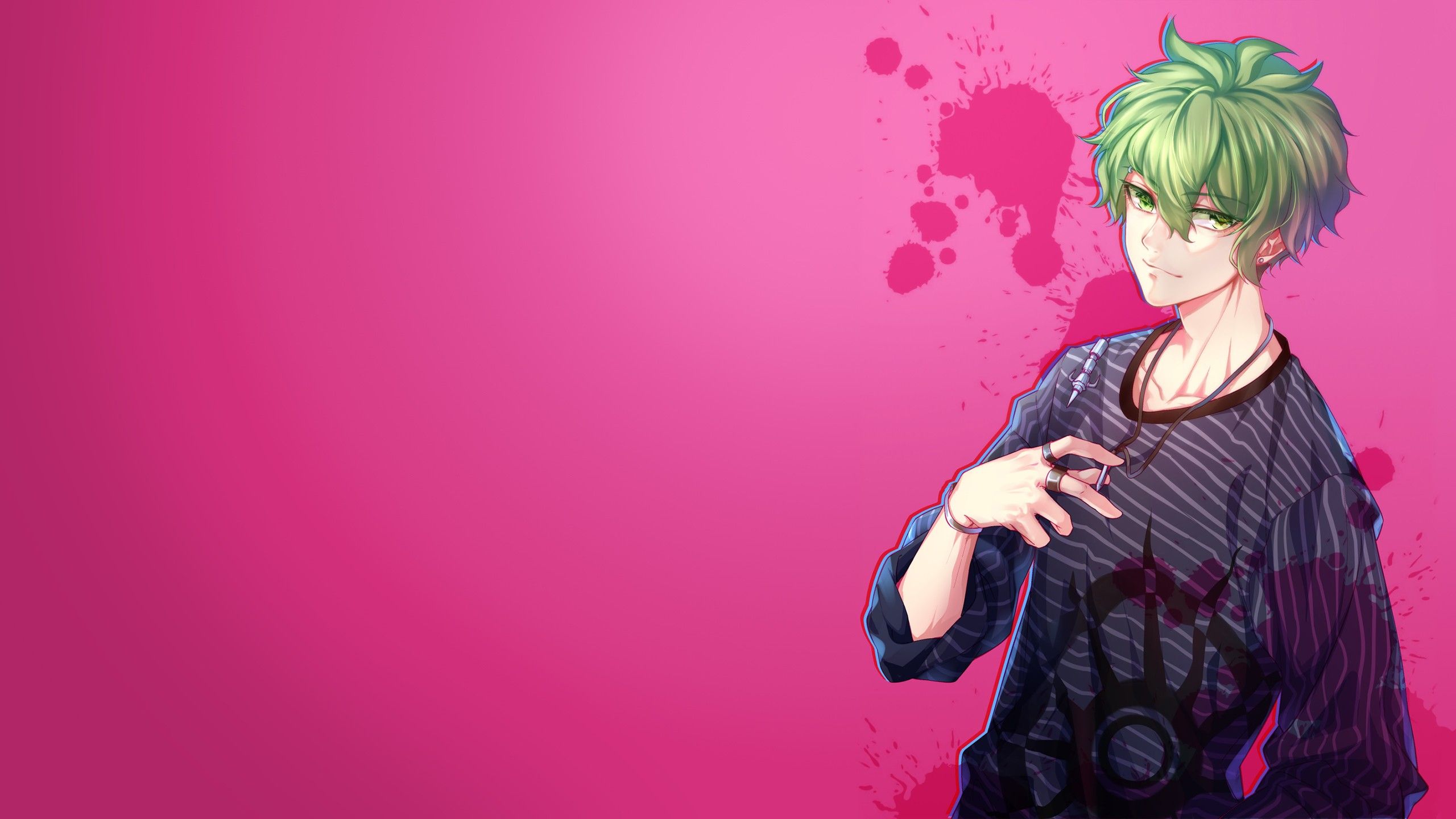 2560x1440 Rantaro Amami Danganronpa V3 Killing Harmony HD Danganronpa Wallpaper