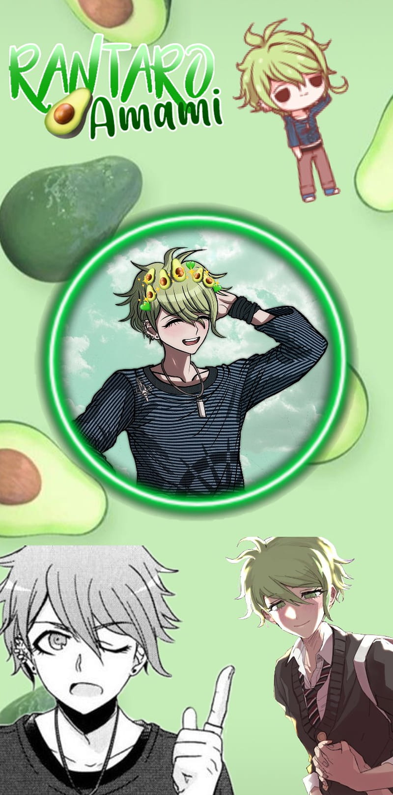 800x1618 HD rantaro amami wallpaper