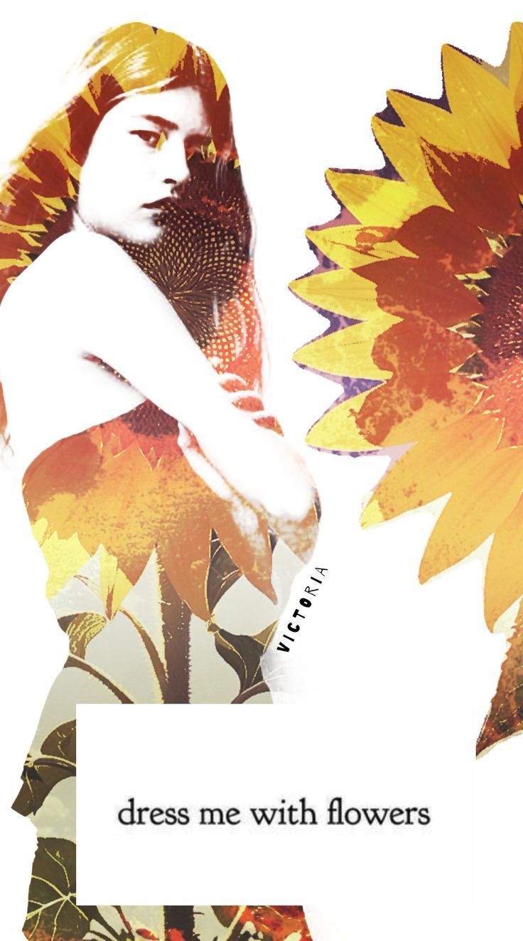 736x1324 Debra morgan fanart. Sunflower double exposure wallpaper, Paramore band poster with flowers, A sunflower soul