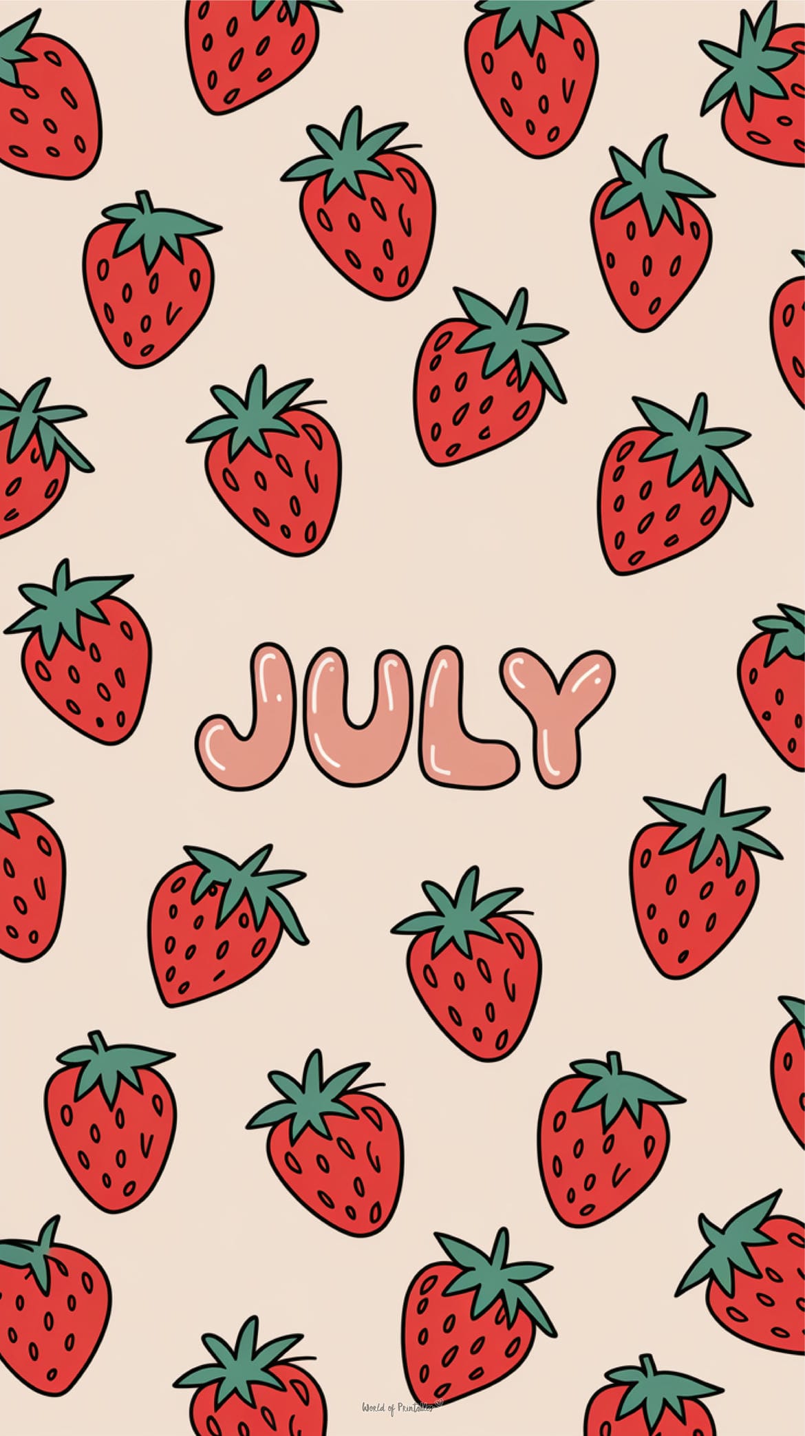 1170x2086 July Wallpaper for Phone