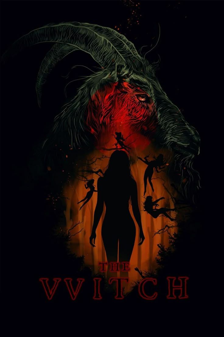 736x1104 Krampus movie wallpaper. The witch tattoo movie, Krampus movie art, The witch 2015 film