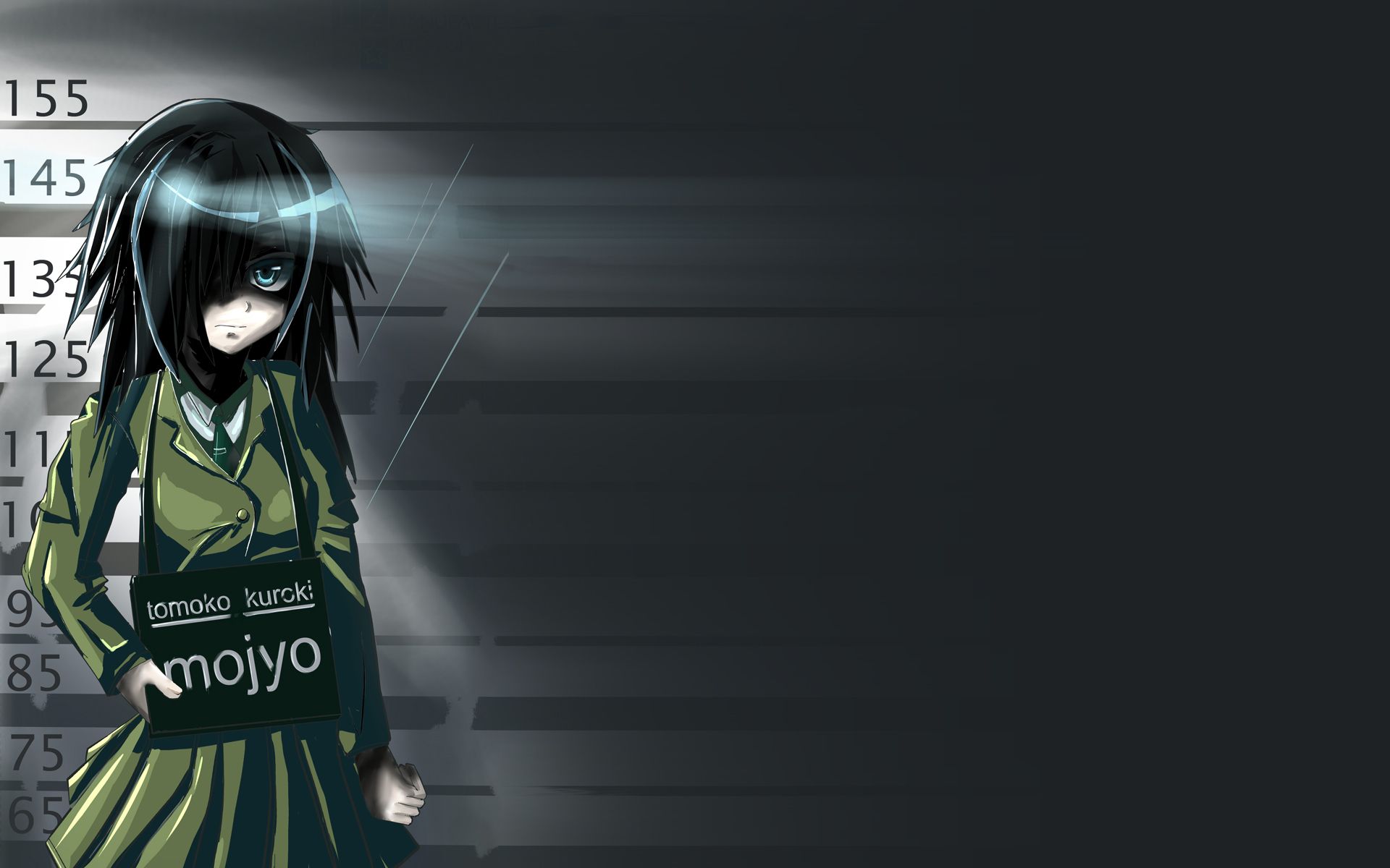 1920x1200 Wallpaper girl, school uniform, WataMote, They will meet the ga mote kris no of spot kangaetemo omaera, Tomoko Kuroki, the scale of growth for mobile and desktop, section прочее, resolution 1920x1200