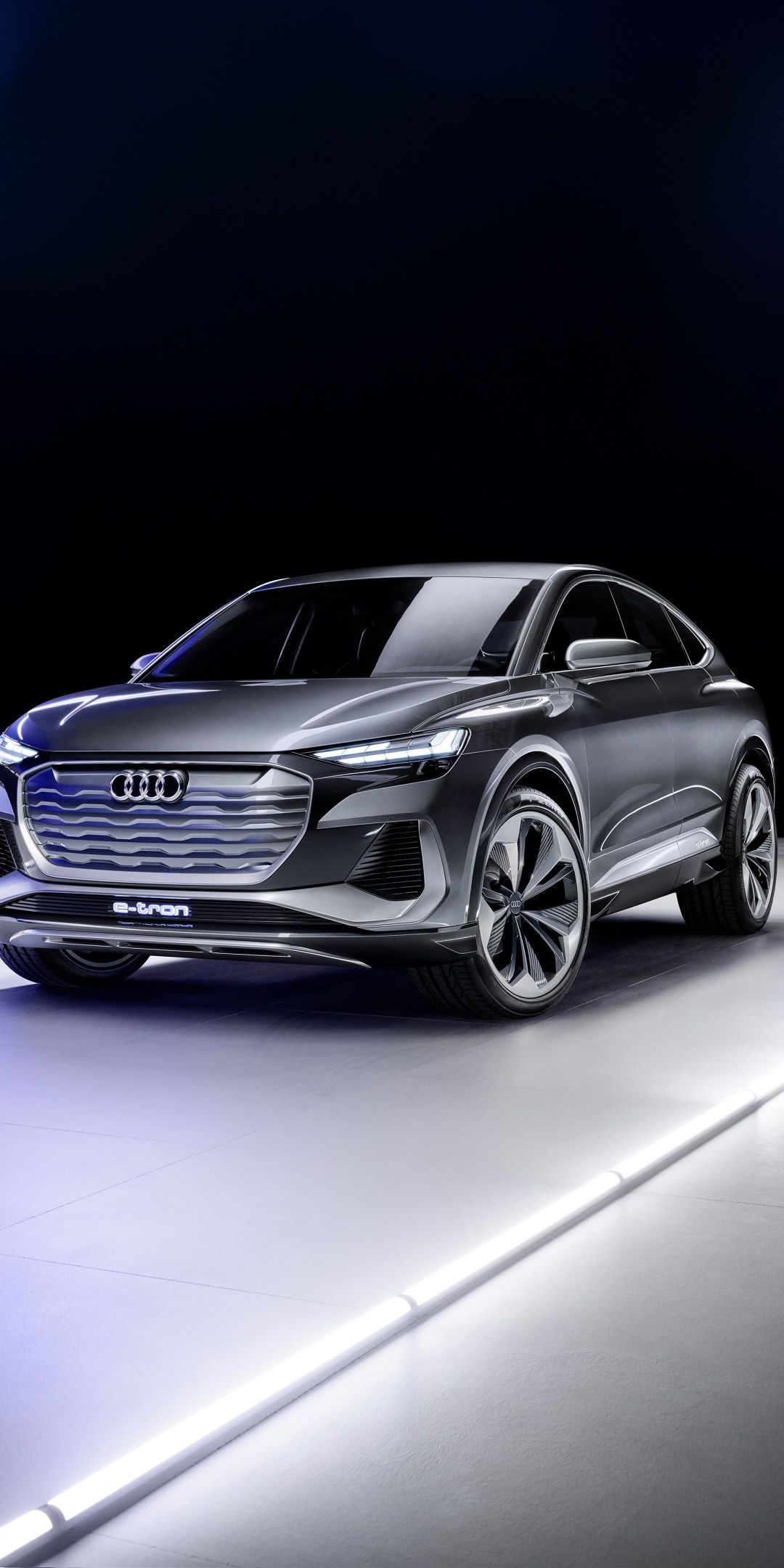 1080x2160 Audi Q4 Sportback E Tron Wallpaper 4K, Electric SUV
