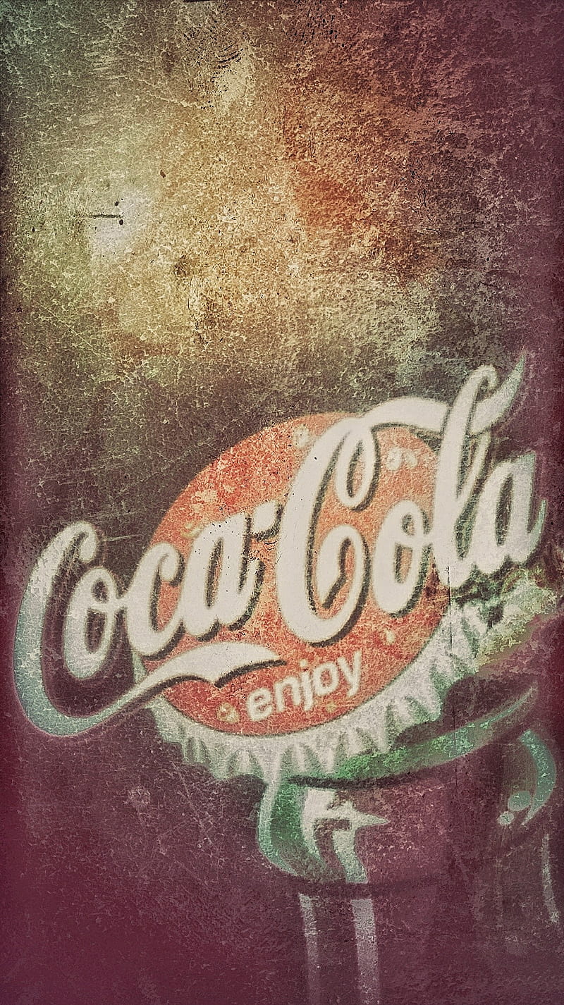 800x1426 Coca Cola, coca, coca cola, cola, cool, logo, q, retro, trista hogue, vintage, HD phone wallpaper