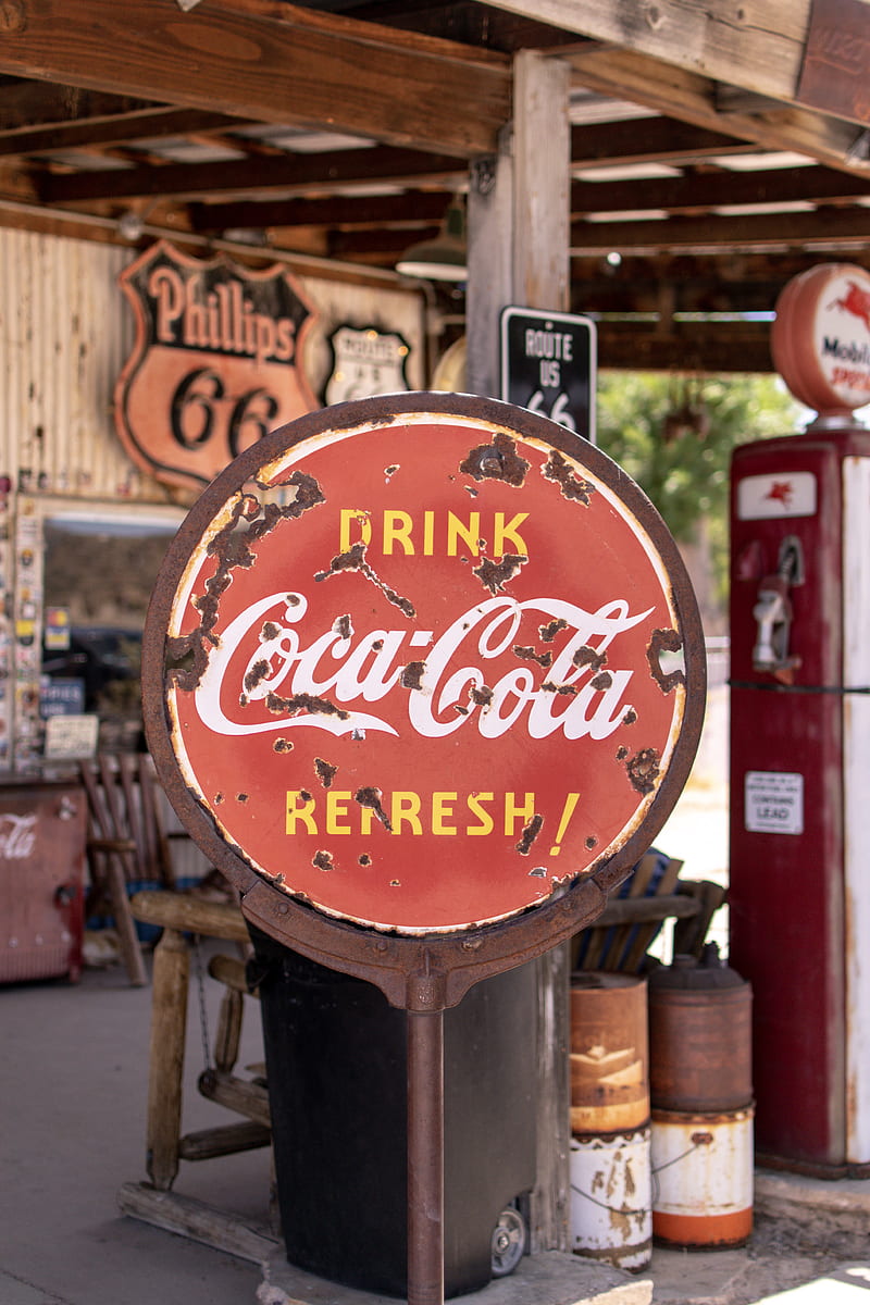 800x1200 Coca Cola, coca cola, drink, eeuu, fresh, rank, route, vintage, world, HD phone wallpaper