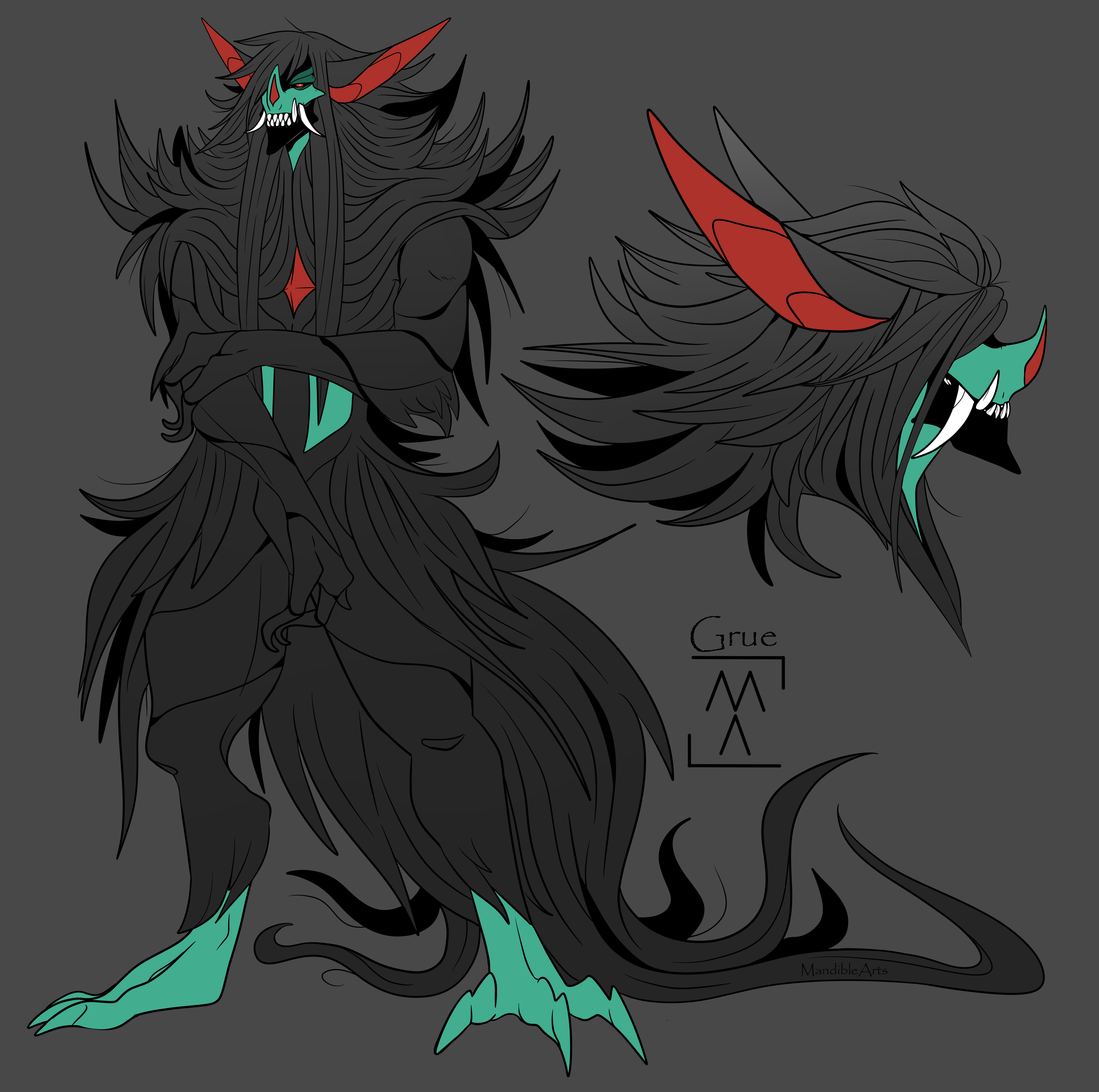 5000x4968 Grue the Grimmsnarl