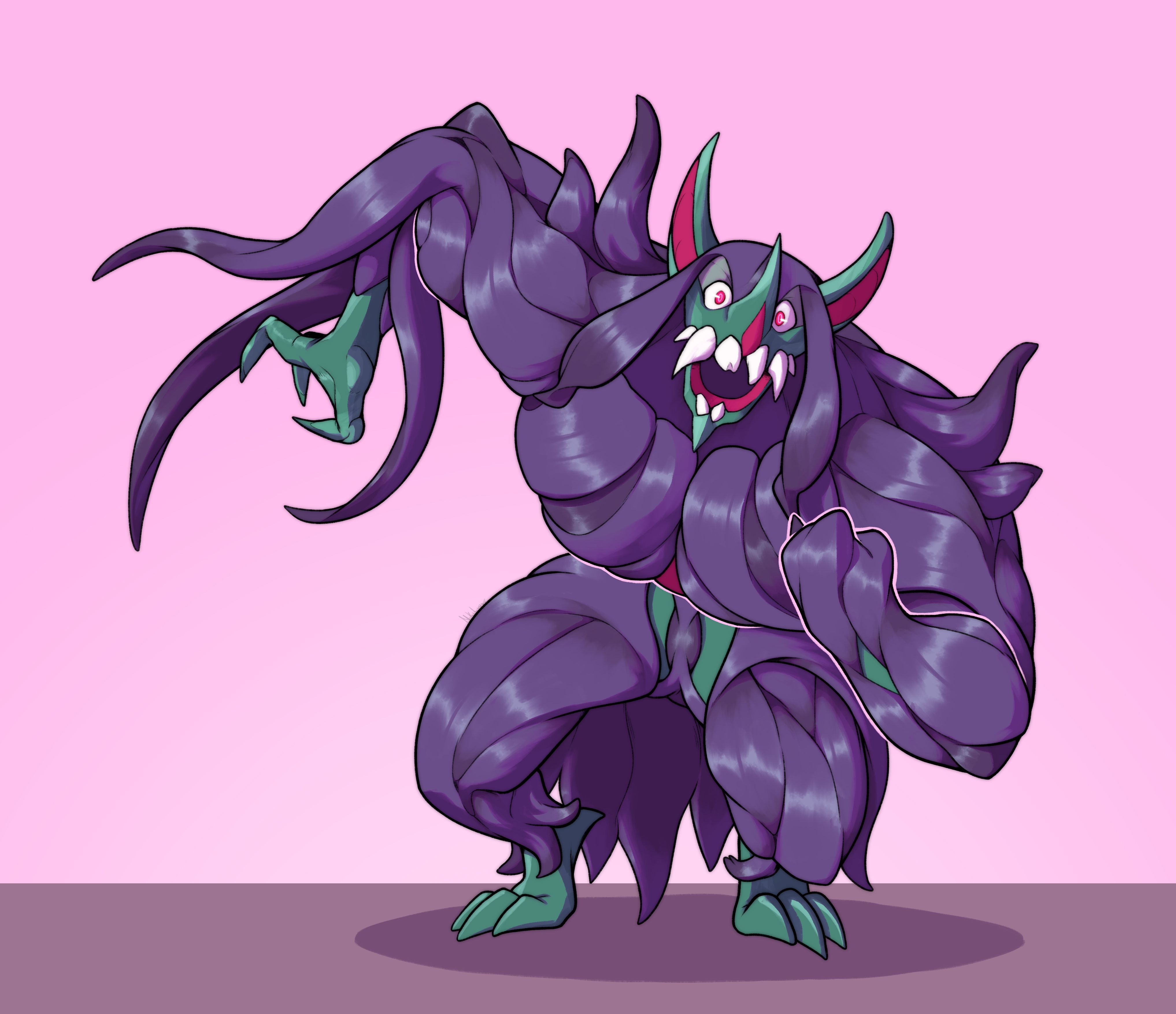 4069x3508 Grimmsnarl by MikiLuque on Newgrounds