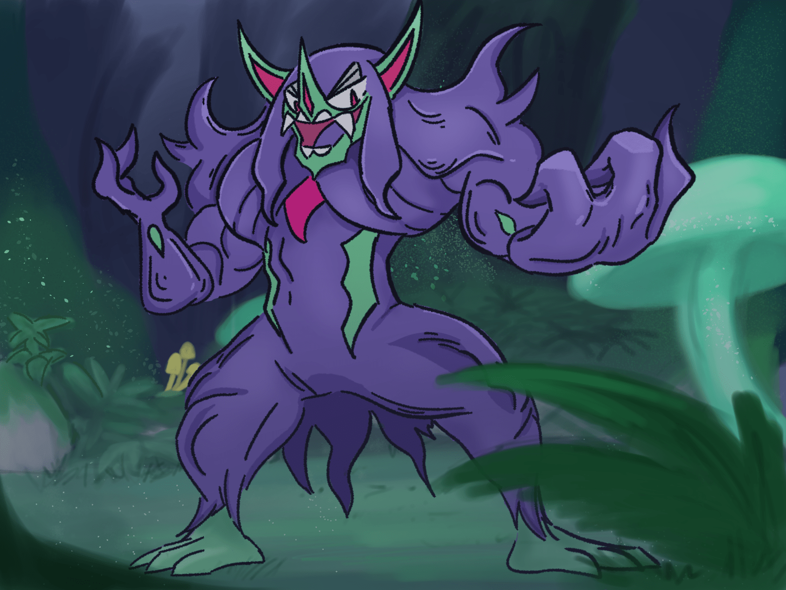 1600x1200 Grimmsnarl By Hang Tang On Newgrounds